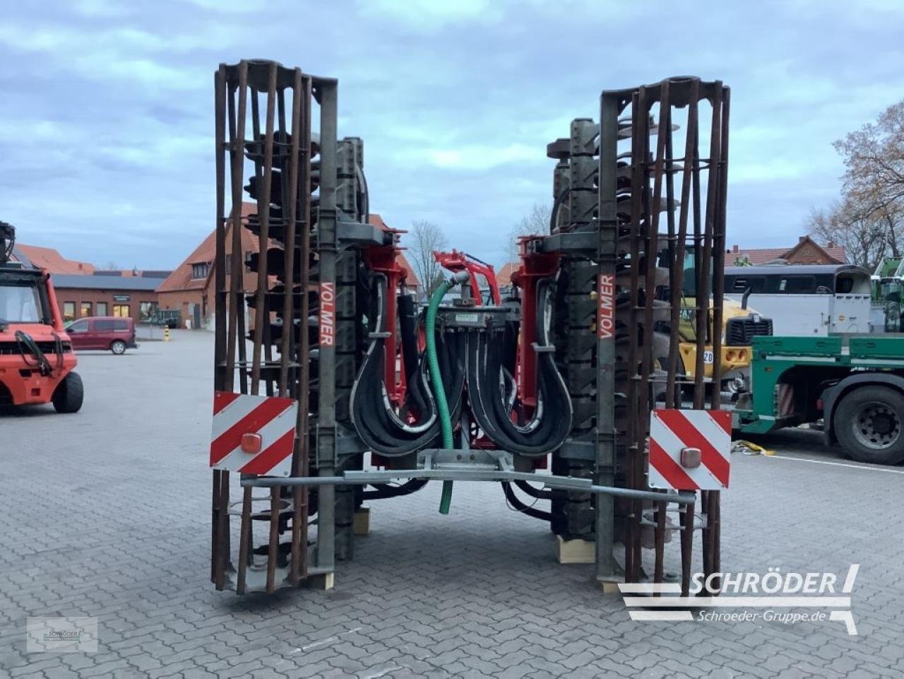 Kurzscheibenegge от тип Volmer GÜLLESCHEIBENEGGE T-RUBBER TRG-W 600, Gebrauchtmaschine в Völkersen (Снимка 10)