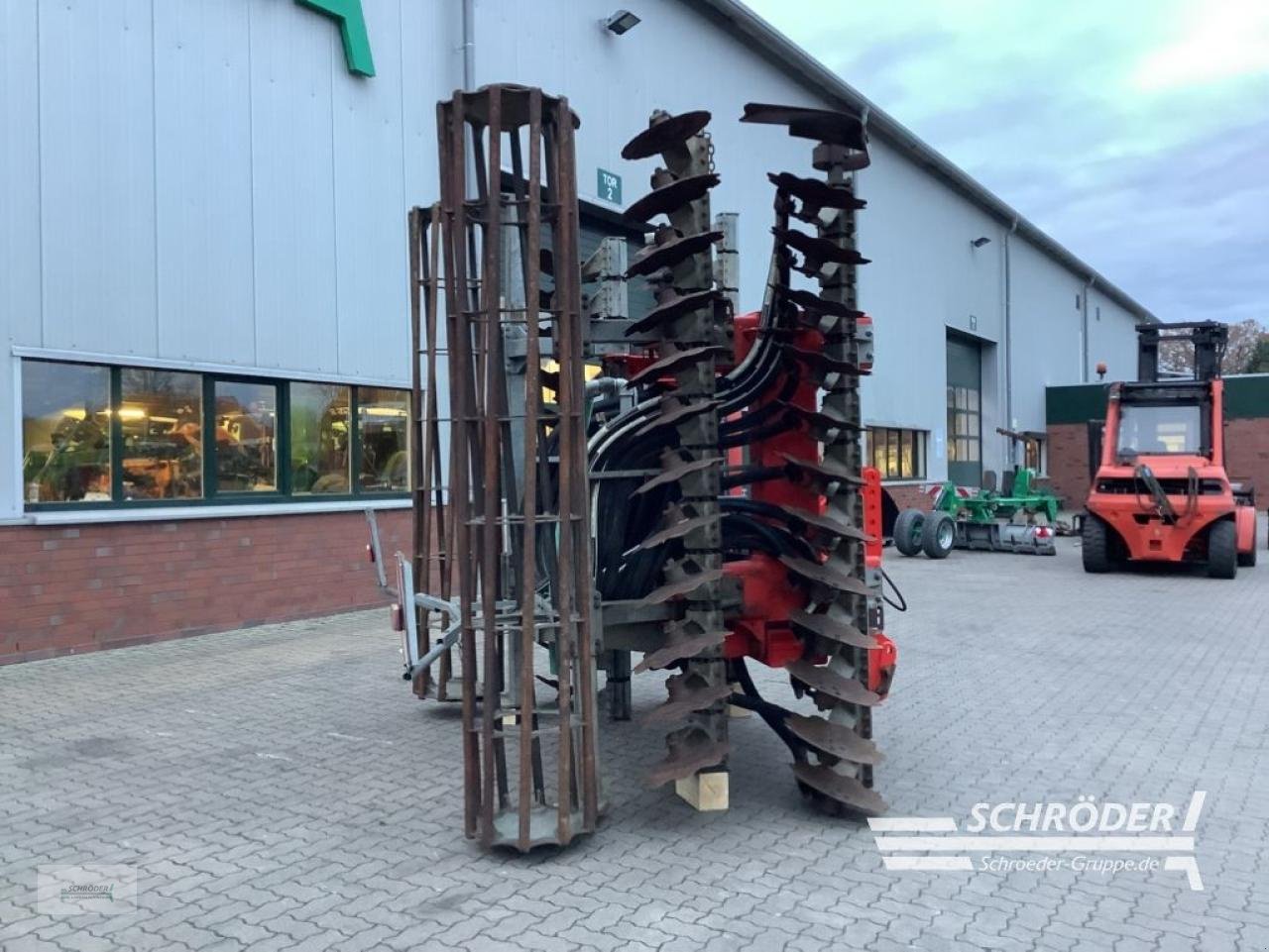 Kurzscheibenegge от тип Volmer GÜLLESCHEIBENEGGE T-RUBBER TRG-W 600, Gebrauchtmaschine в Völkersen (Снимка 11)