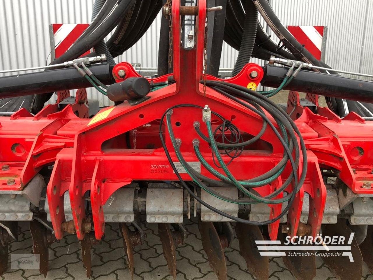 Kurzscheibenegge Türe ait Volmer GÜLLESCHEIBENEGGE T-RUBBER TRG-W 601, Gebrauchtmaschine içinde Ahlerstedt (resim 9)