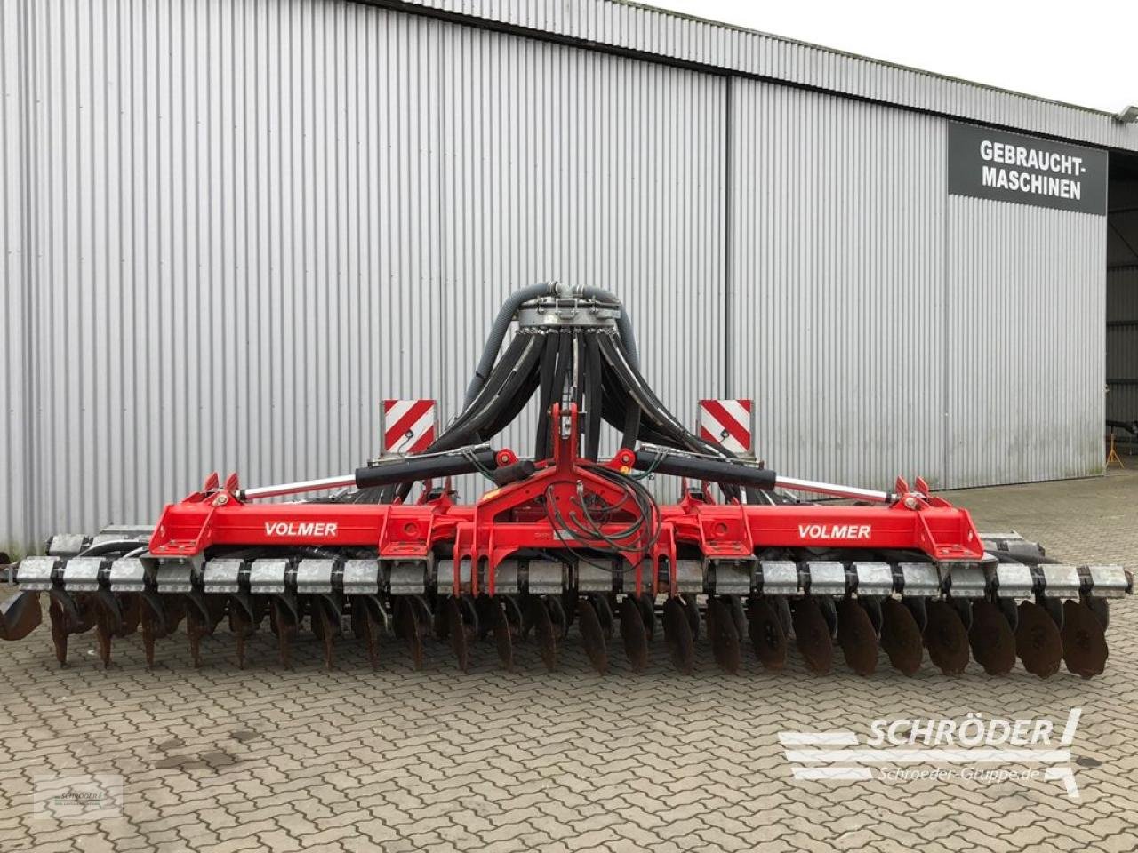 Kurzscheibenegge Türe ait Volmer GÜLLESCHEIBENEGGE T-RUBBER TRG-W 601, Gebrauchtmaschine içinde Ahlerstedt (resim 10)