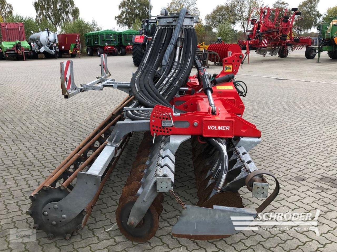 Kurzscheibenegge Türe ait Volmer GÜLLESCHEIBENEGGE T-RUBBER TRG-W 601, Gebrauchtmaschine içinde Ahlerstedt (resim 11)