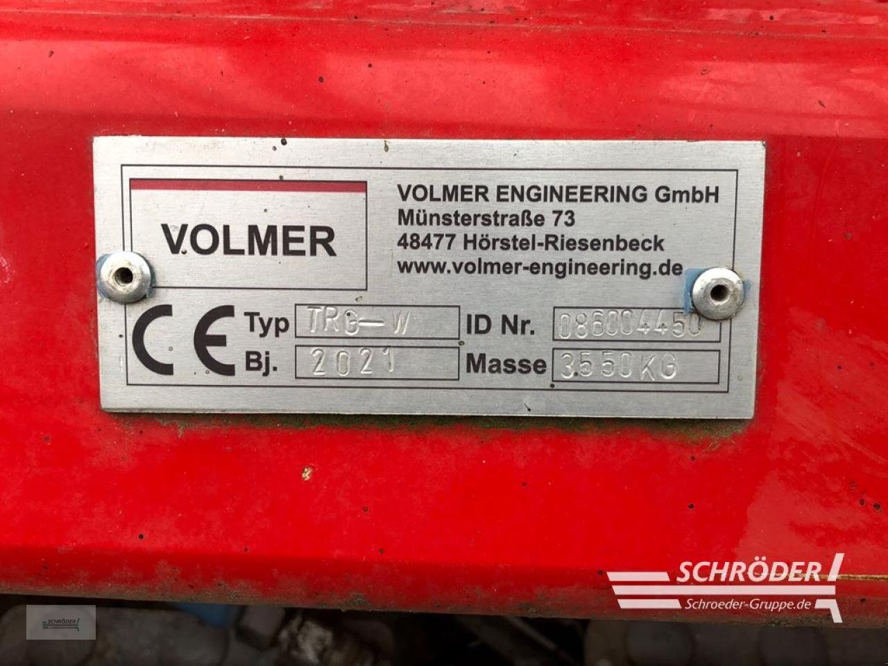 Kurzscheibenegge Türe ait Volmer GÜLLESCHEIBENEGGE T-RUBBER TRG-W 601, Gebrauchtmaschine içinde Ahlerstedt (resim 14)