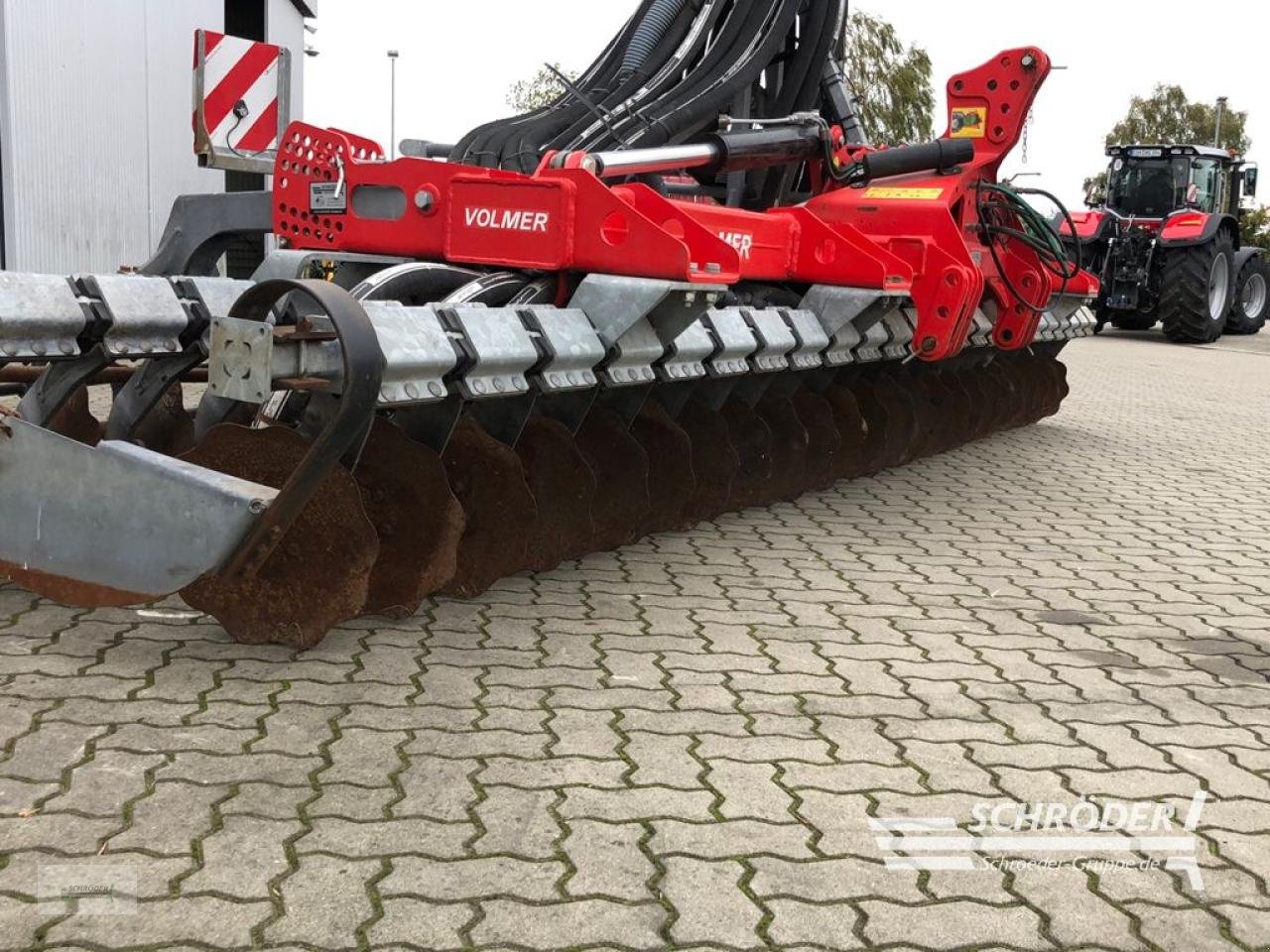 Kurzscheibenegge Türe ait Volmer GÜLLESCHEIBENEGGE T-RUBBER TRG-W 601, Gebrauchtmaschine içinde Ahlerstedt (resim 15)