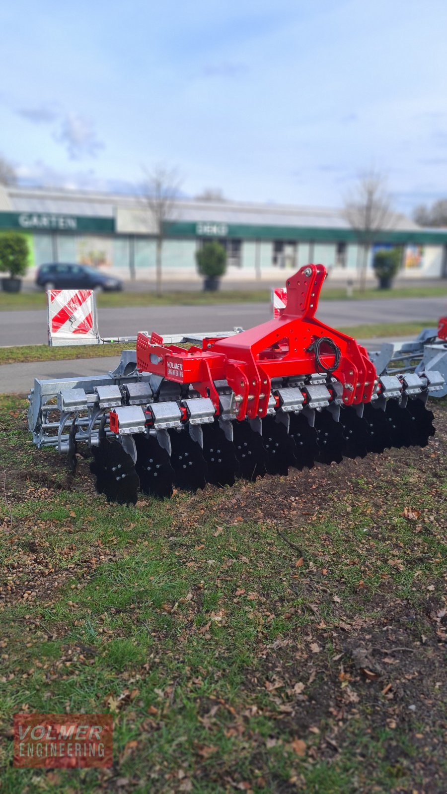 Kurzscheibenegge typu Volmer TR-W 301, Neumaschine w Rheine (Zdjęcie 1)