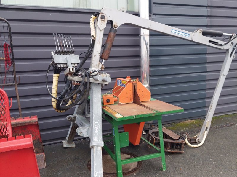 Ladekran des Typs 3 Punkt Kran Binderberger mit Rotator, Zange, Steuerung ., Gebrauchtmaschine in Strem (Bild 1)