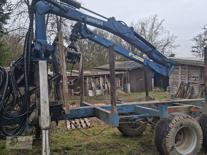 Ladekran des Typs Scheifele Forstkran, Gebrauchtmaschine in Regen (Bild 1)