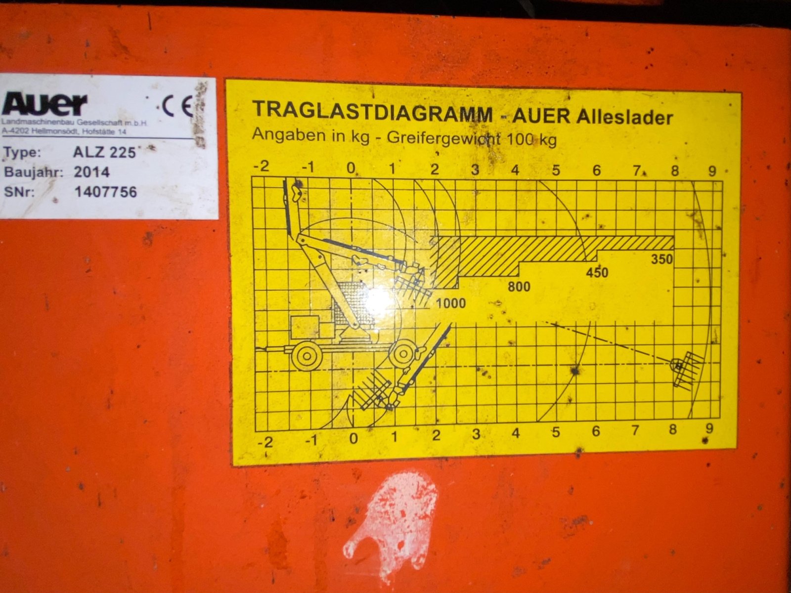 Ladekrane & Rückezange of the type Auer HRZ 1700 ST, Gebrauchtmaschine in Kleinzell (Picture 3)