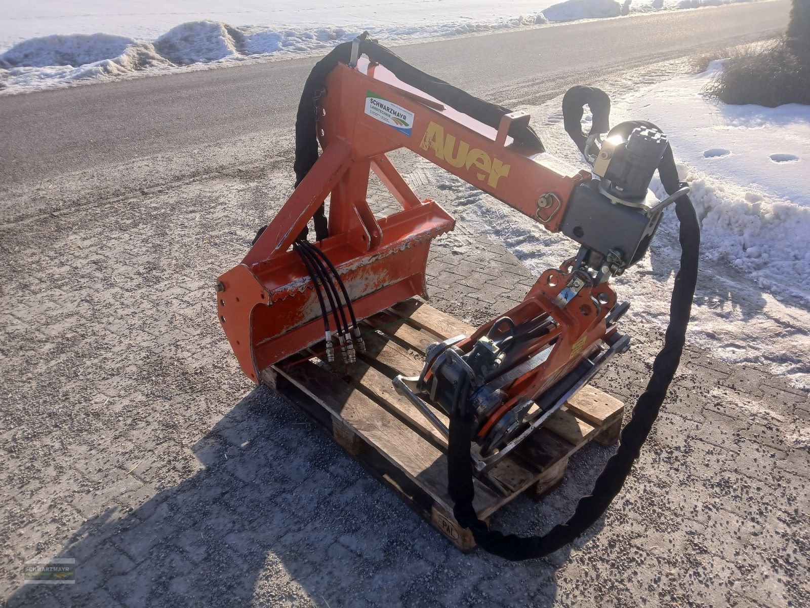 Ladekrane & Rückezange of the type Auer ST 1700 mit Drehmotor, Gebrauchtmaschine in Aurolzmünster (Picture 2)