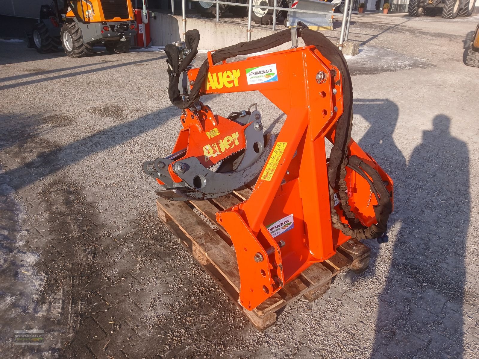 Ladekrane & Rückezange of the type Auer ST 1700 mit Drehmotor, Gebrauchtmaschine in Aurolzmünster (Picture 4)