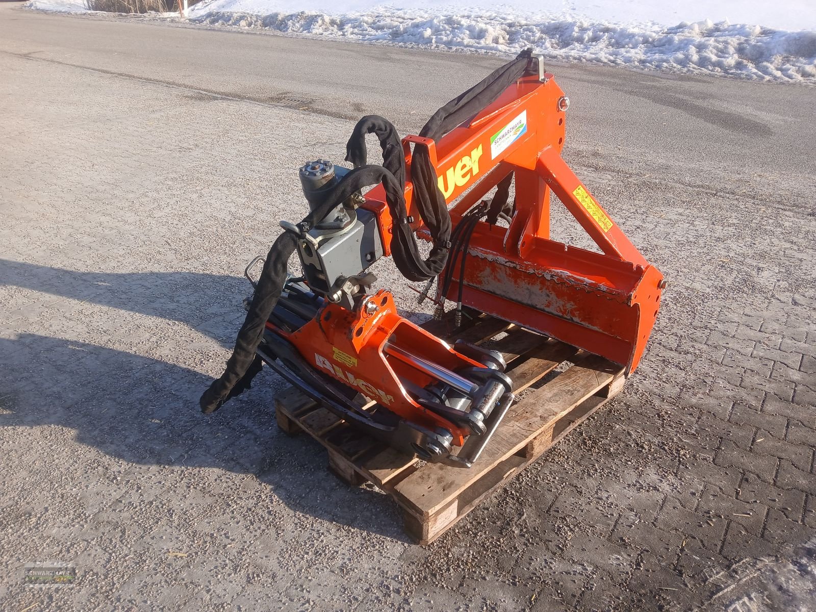 Ladekrane & Rückezange of the type Auer ST 1700 mit Drehmotor, Gebrauchtmaschine in Aurolzmünster (Picture 3)