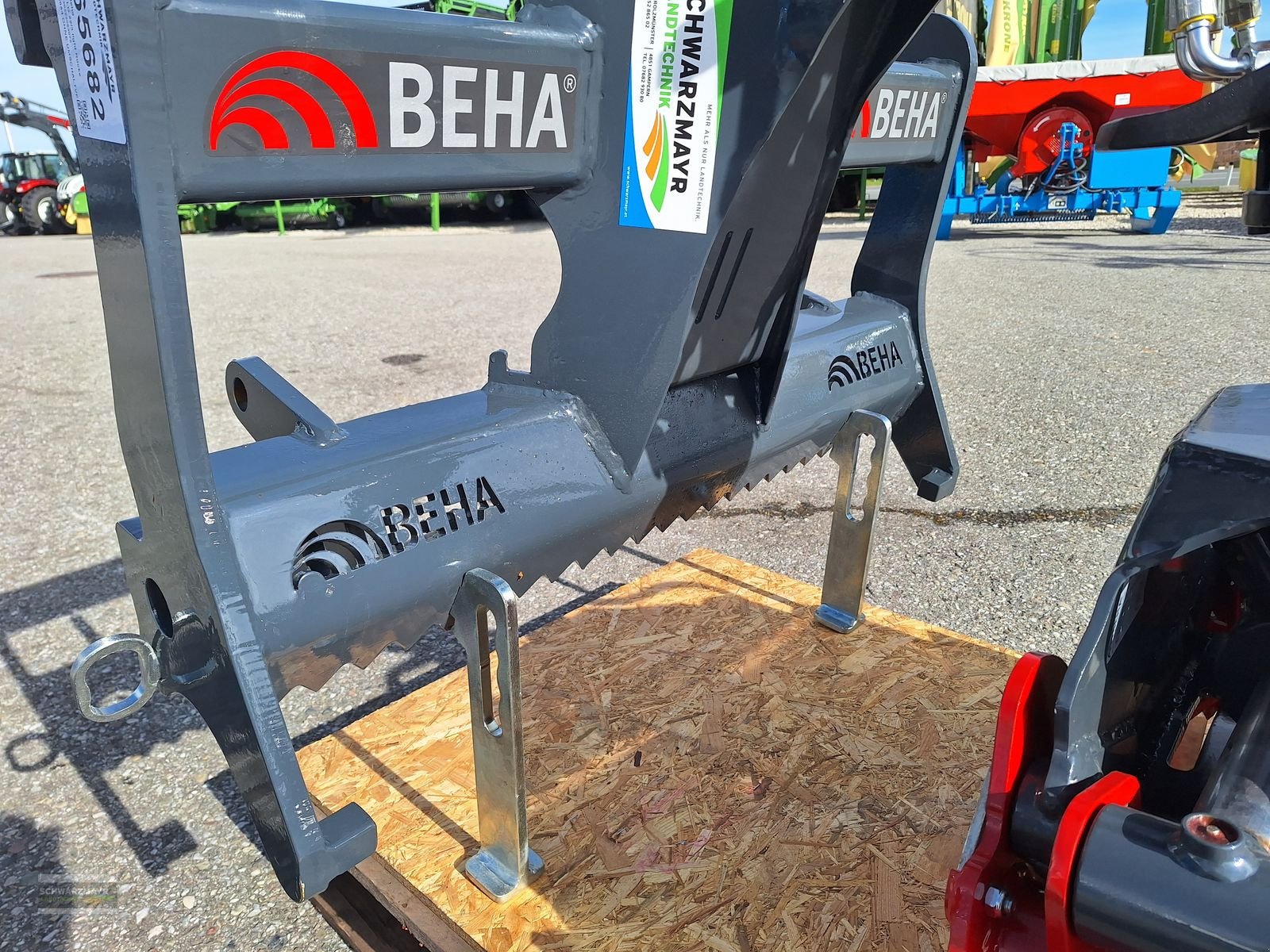 Ladekrane & Rückezange of the type BEHA FLG 1-22/3 light, Neumaschine in Aurolzmünster (Picture 10)