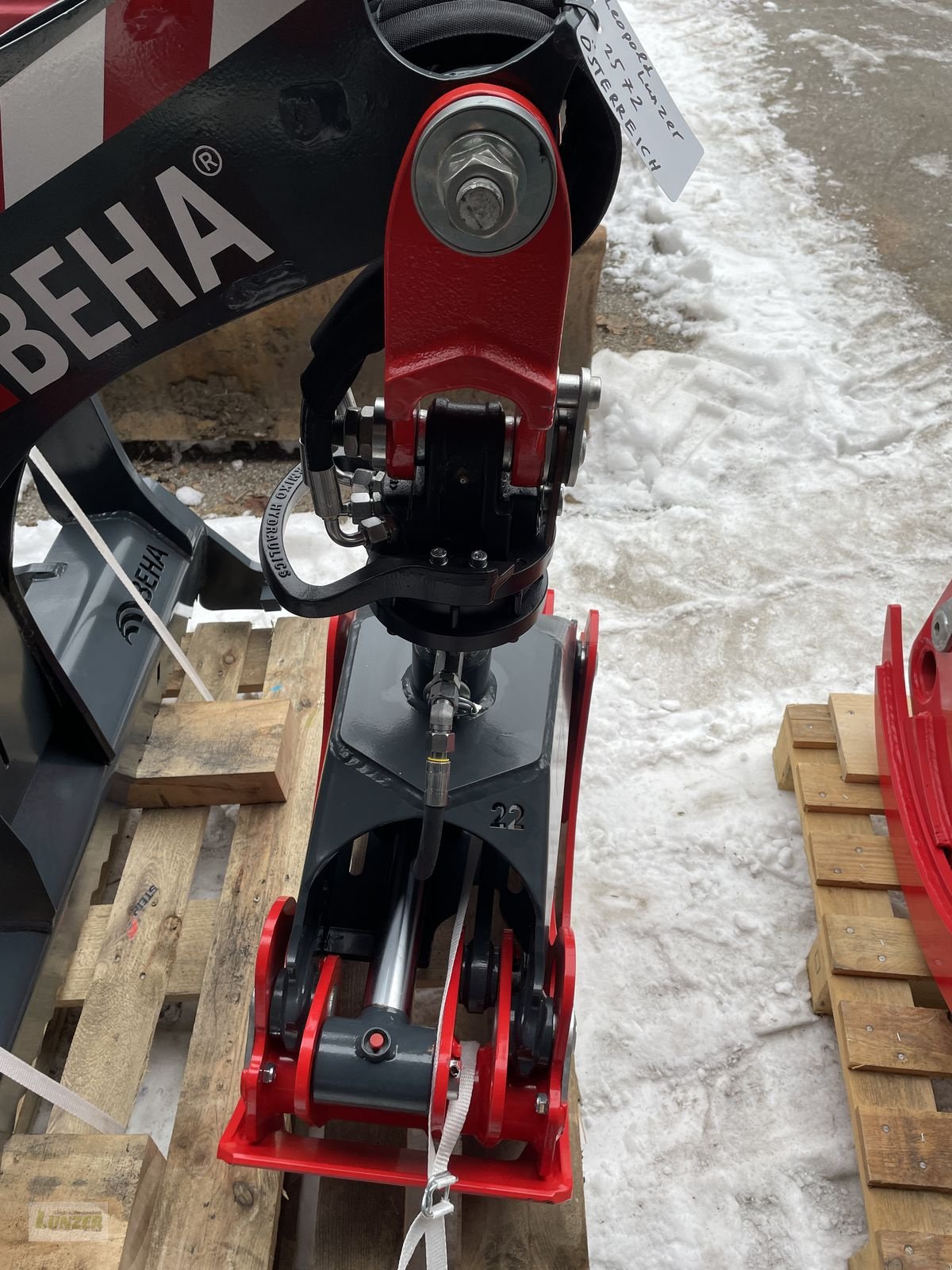 Ladekrane & Rückezange типа BEHA FLG1-022/3 robust, Neumaschine в Kaumberg (Фотография 3)