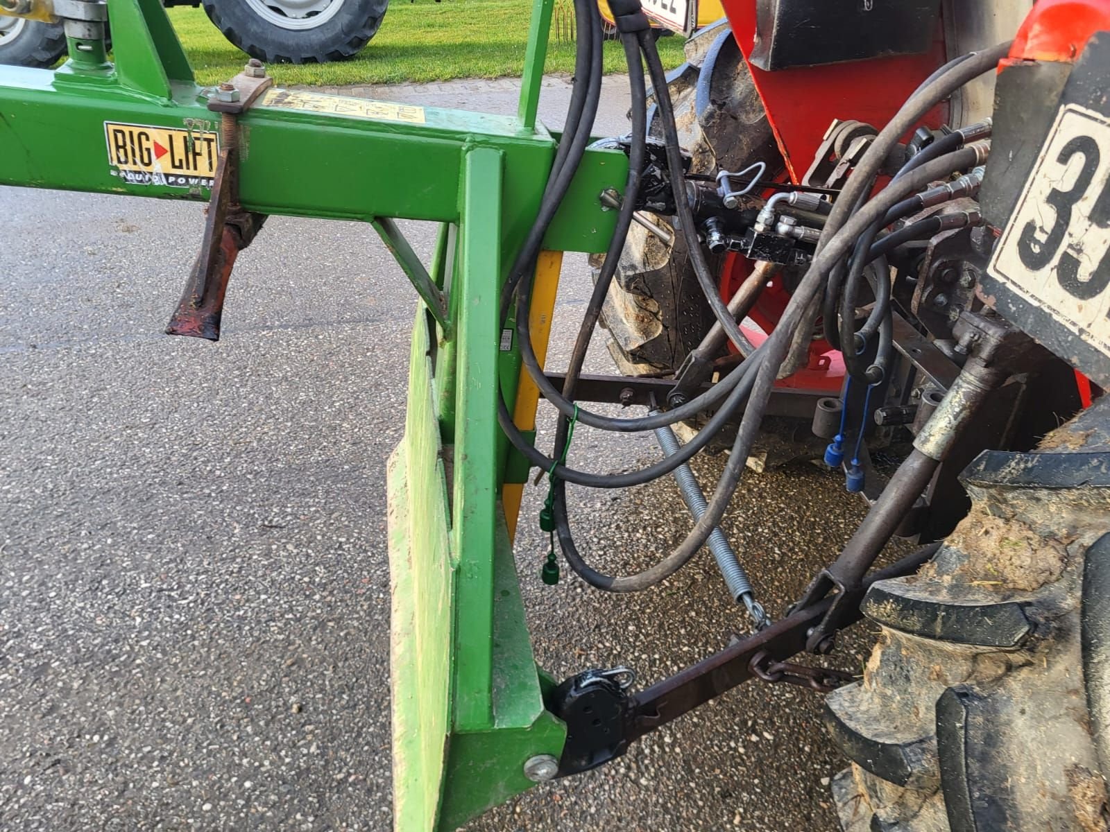 Ladekrane & Rückezange des Typs BIG-Lift Rückezange Big Lift, Gebrauchtmaschine in NATTERNBACH (Bild 8)