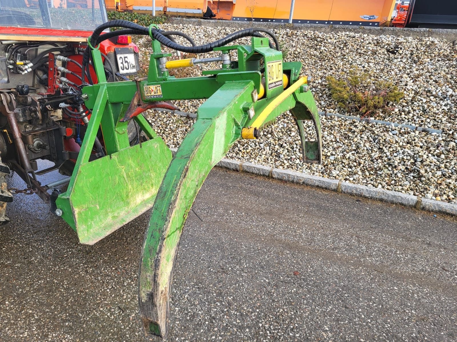 Ladekrane & Rückezange des Typs BIG-Lift Rückezange Big Lift, Gebrauchtmaschine in NATTERNBACH (Bild 1)