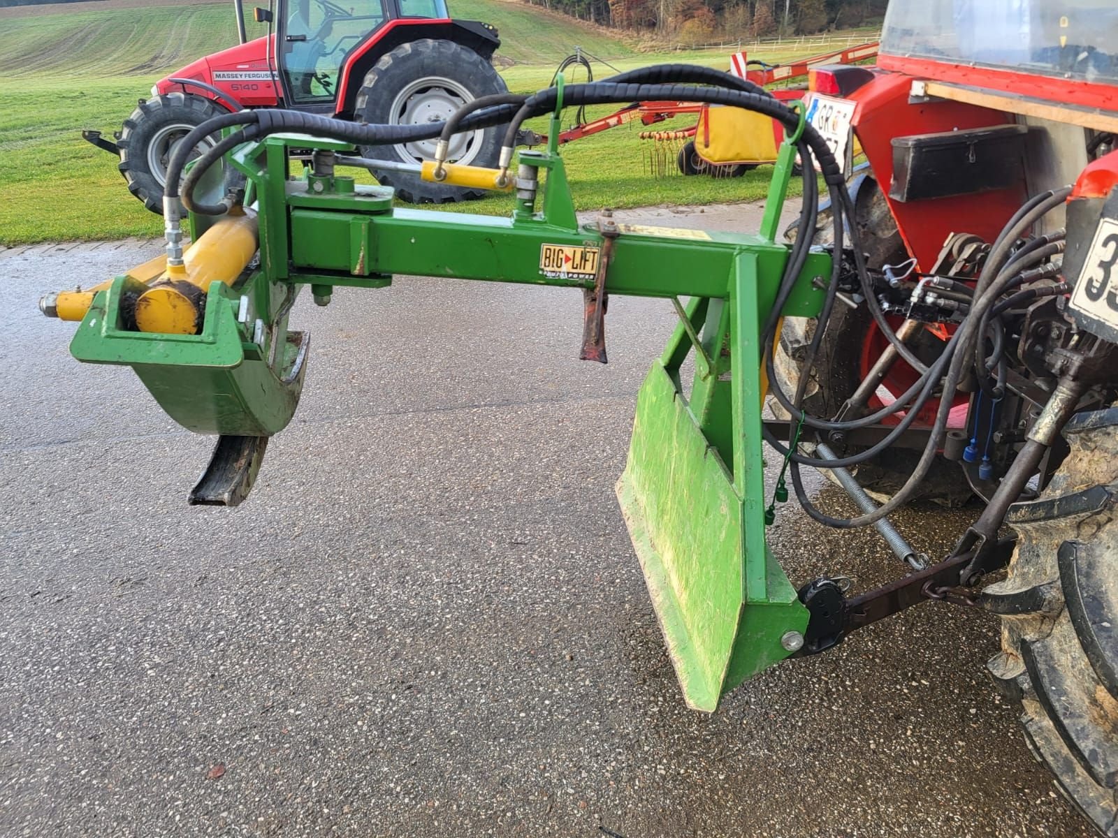 Ladekrane & Rückezange des Typs BIG-Lift Rückezange Big Lift, Gebrauchtmaschine in NATTERNBACH (Bild 3)