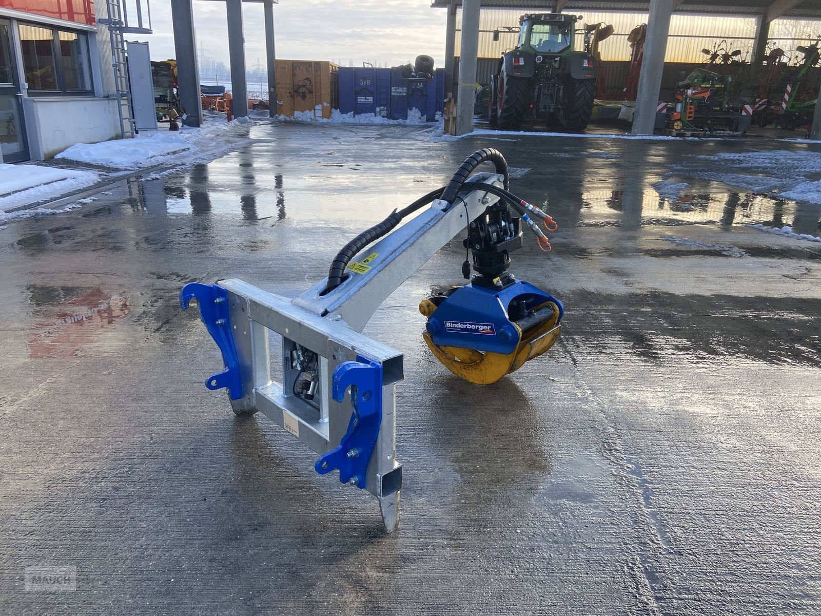 Ladekrane & Rückezange del tipo Binderberger Holzzange 1200mm, Gebrauchtmaschine In Burgkirchen (Immagine 3)