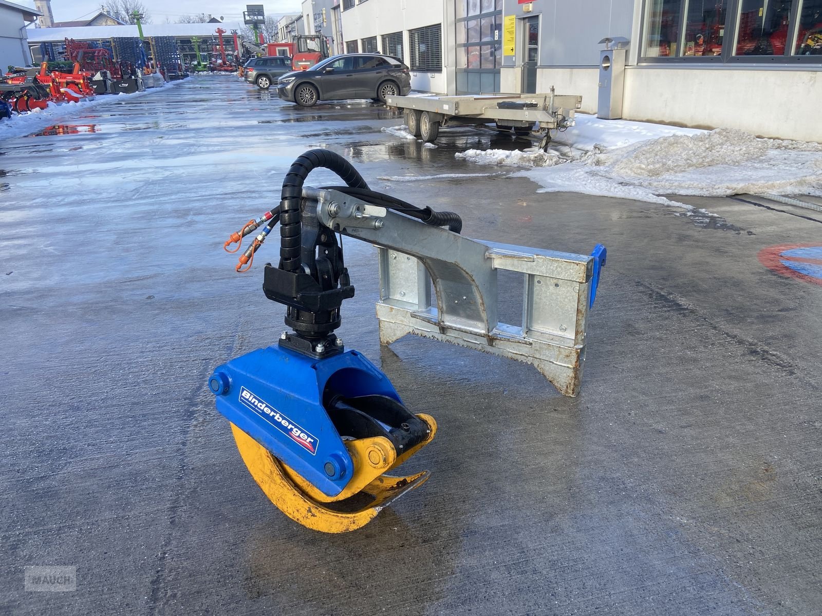 Ladekrane & Rückezange del tipo Binderberger Holzzange 1200mm, Gebrauchtmaschine In Burgkirchen (Immagine 7)