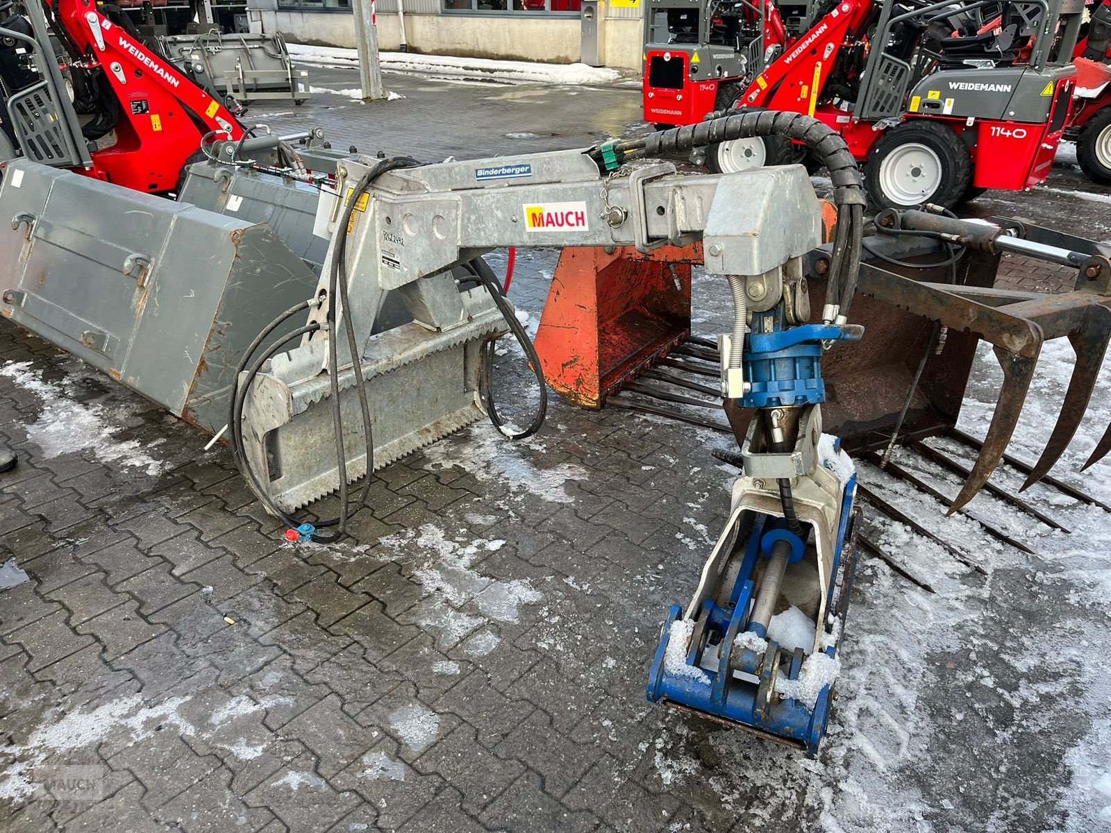 Ladekrane & Rückezange типа Binderberger RZ 17 Holzzange, Gebrauchtmaschine в Burgkirchen (Фотография 6)