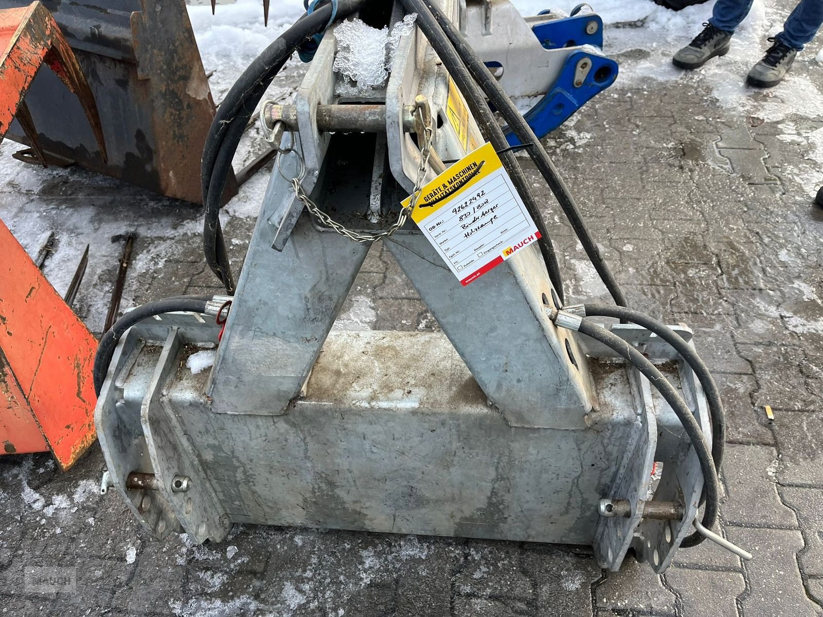 Ladekrane & Rückezange типа Binderberger RZ 17 Holzzange, Gebrauchtmaschine в Burgkirchen (Фотография 8)