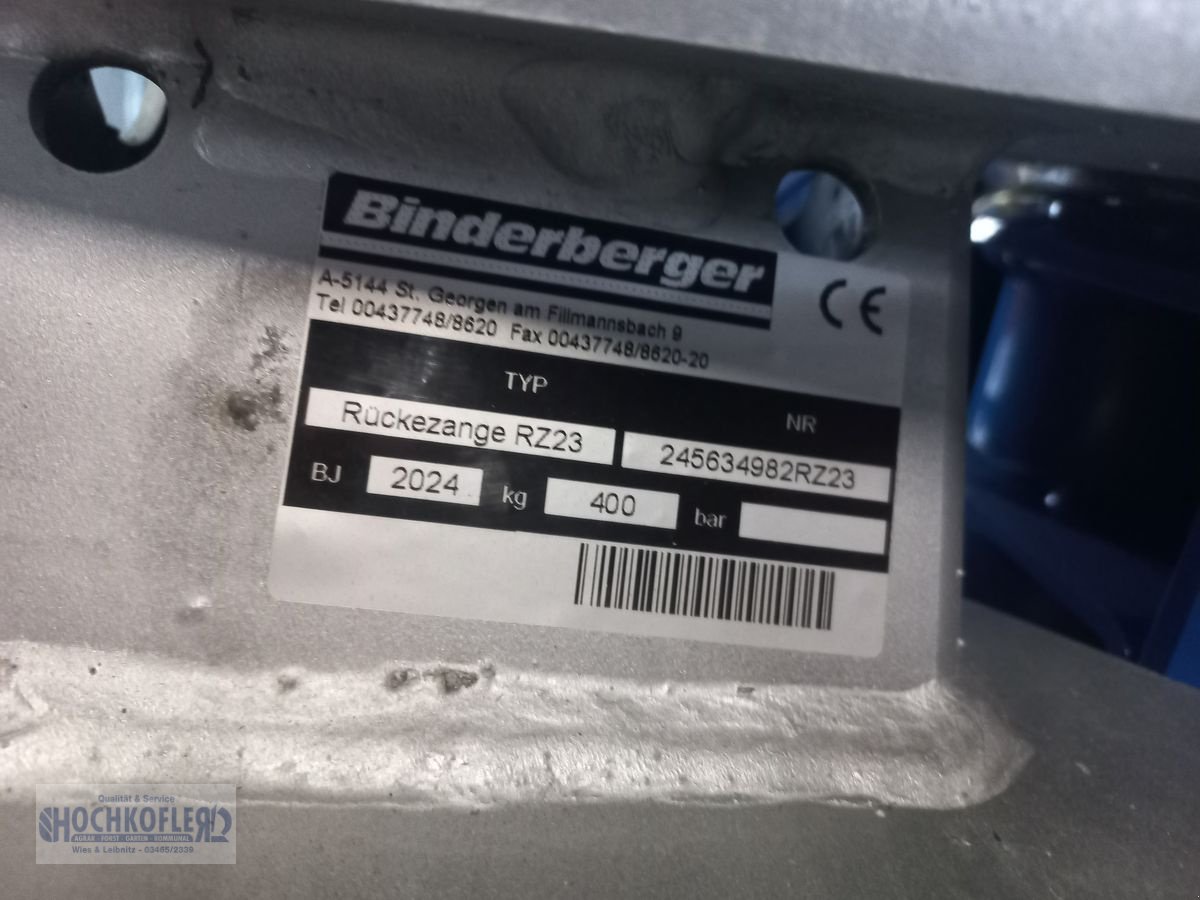 Ladekrane & Rückezange typu Binderberger RZ 2300, Neumaschine v Wies (Obrázek 2)