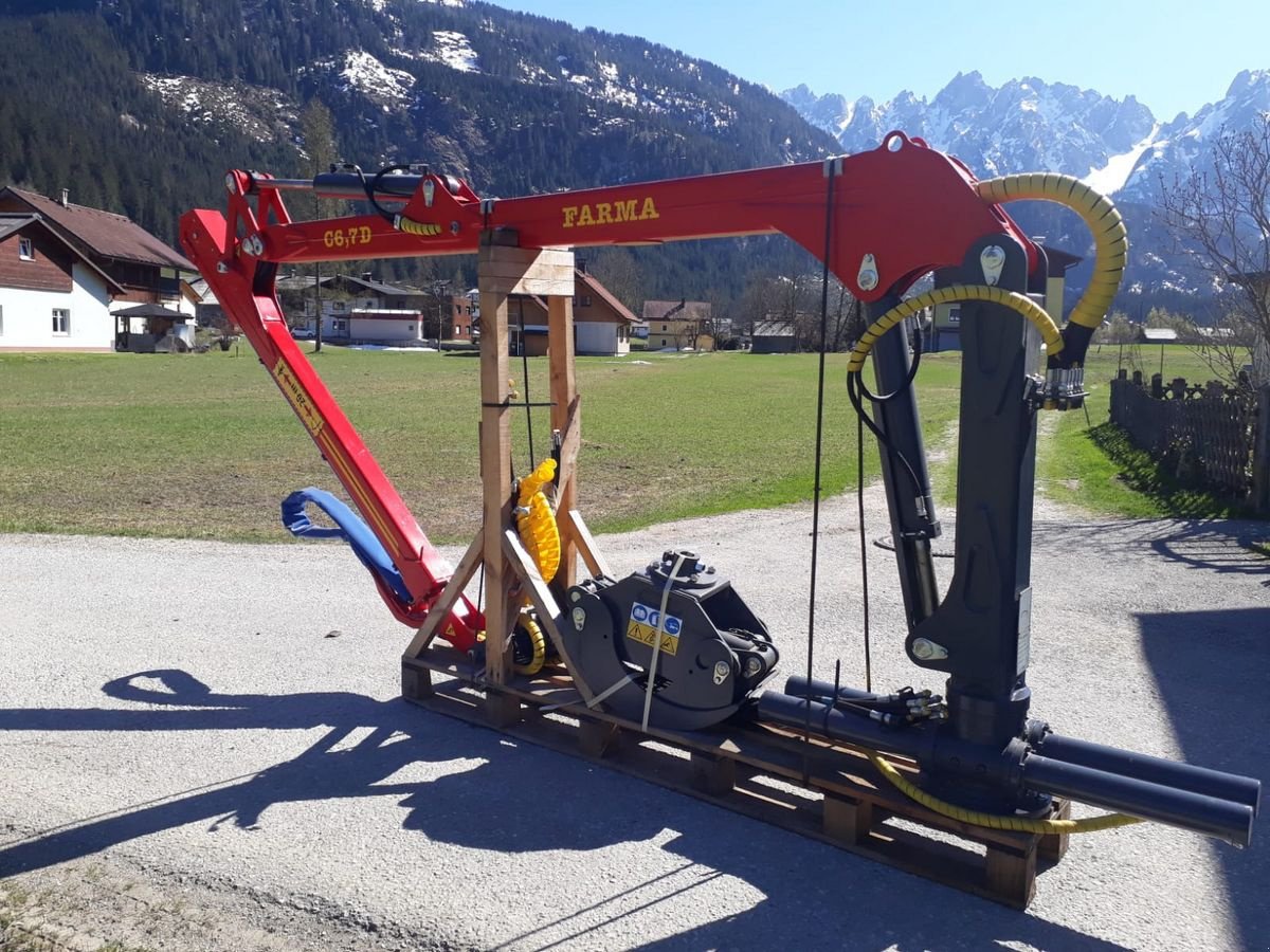Ladekrane & Rückezange des Typs Farma C 6,7G3, Neumaschine in Gosau am Dachstein (Bild 4)