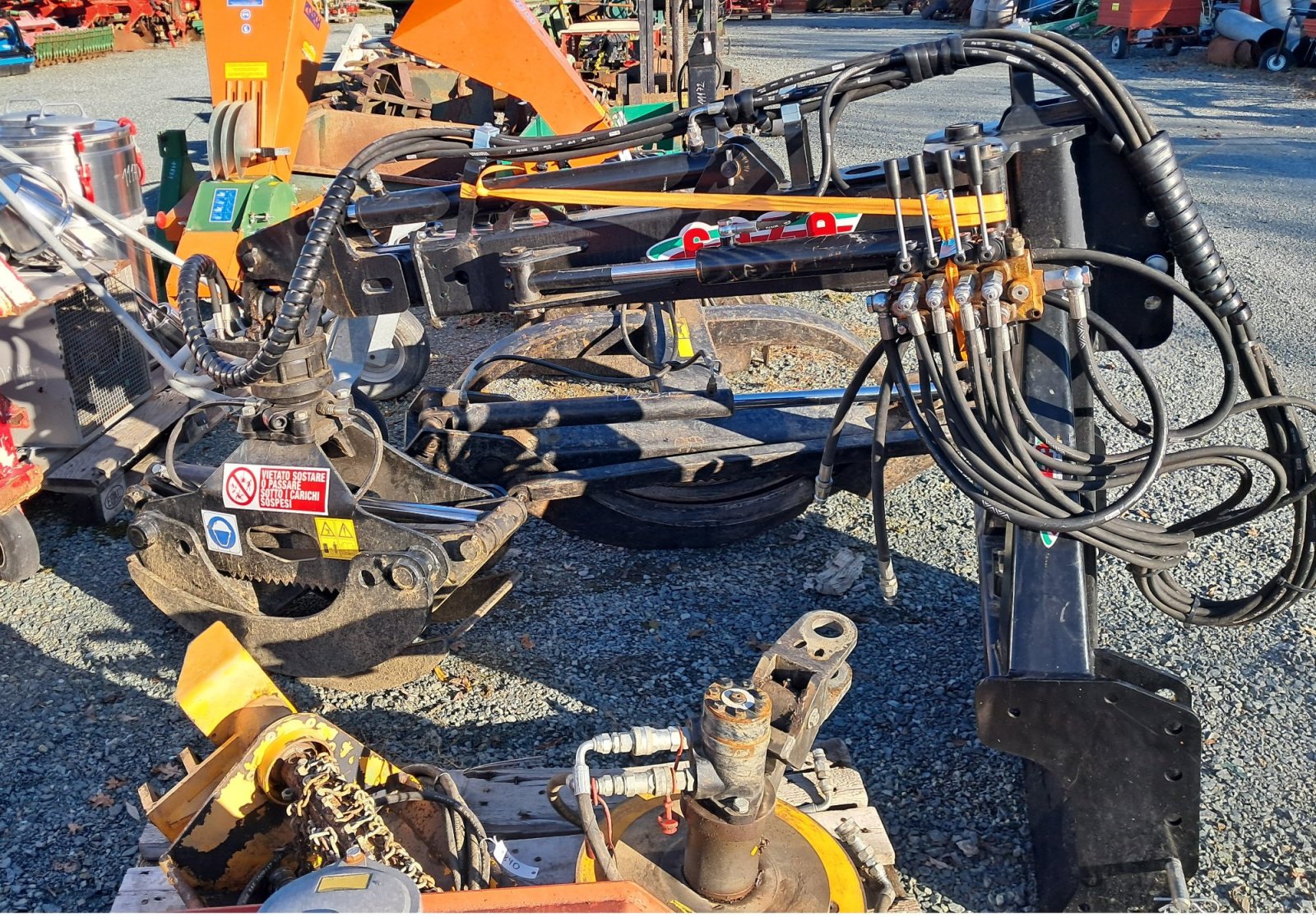 Ladekrane & Rückezange of the type Faza Rückezange, Gebrauchtmaschine in Strem (Picture 4)