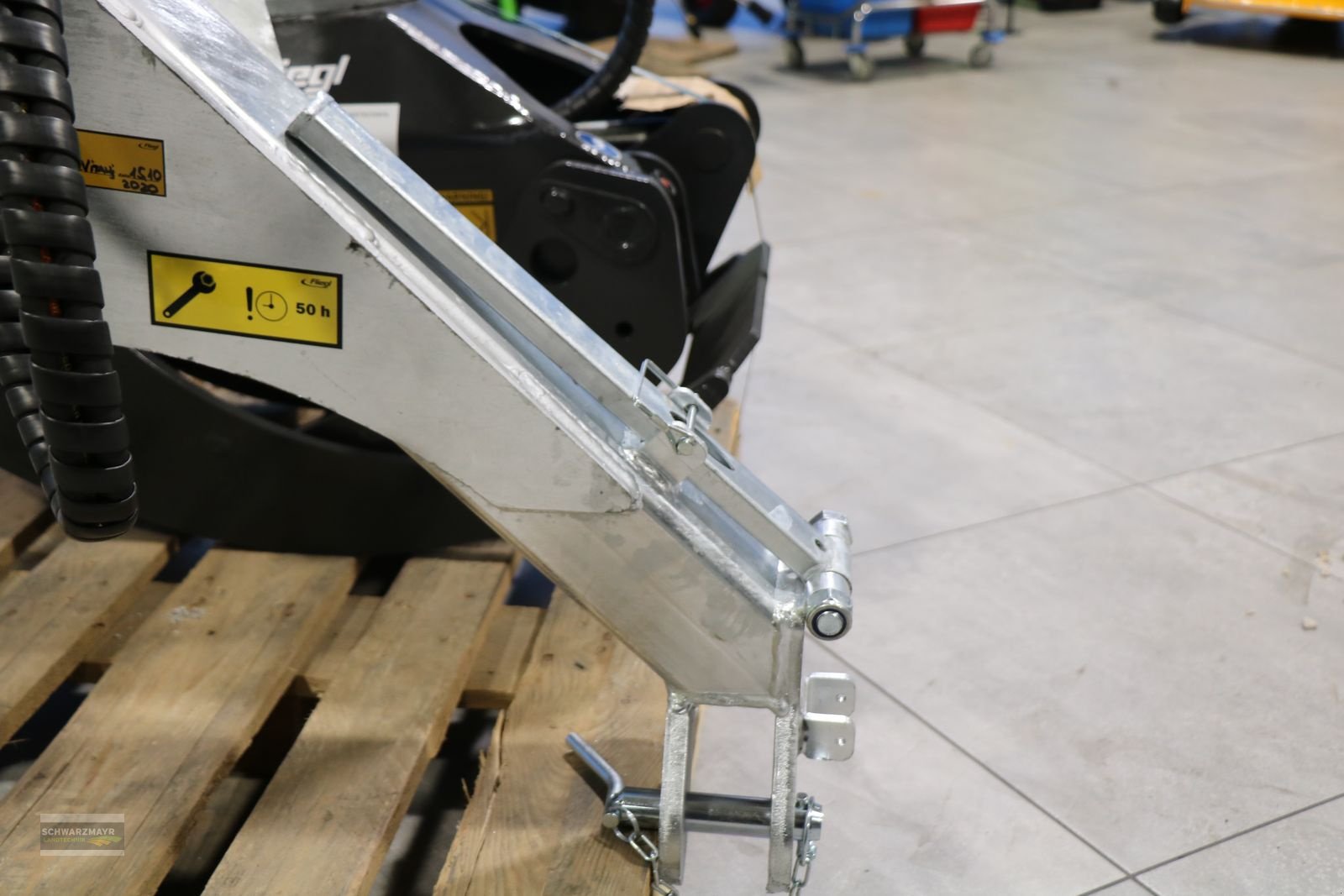 Ladekrane & Rückezange of the type Fliegl AgroCenter Rückezange 1850, Neumaschine in Gampern (Picture 9)