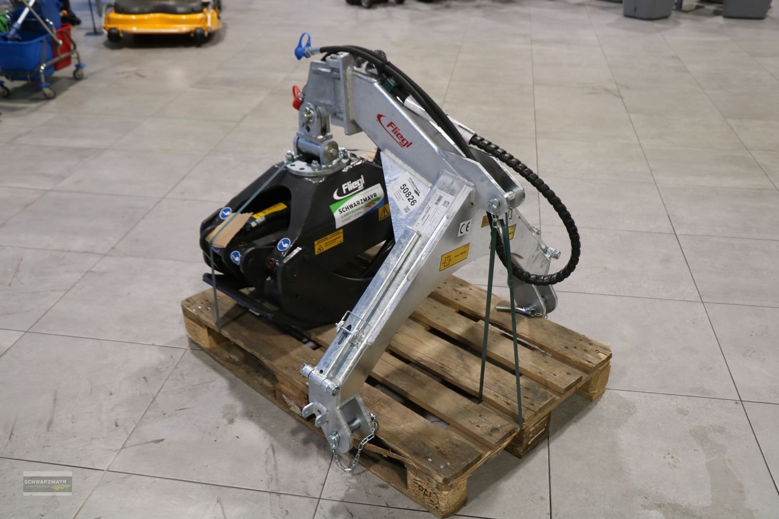 Ladekrane & Rückezange of the type Fliegl AgroCenter Rückezange 1850, Neumaschine in Gampern (Picture 3)