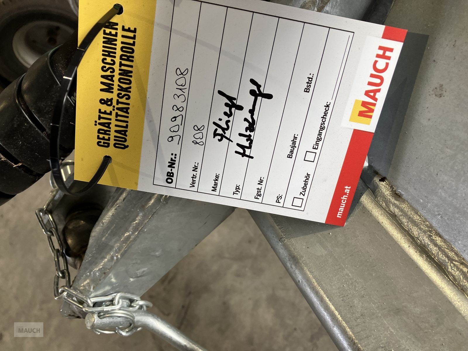 Ladekrane & Rückezange del tipo Fliegl Holzzange, Gebrauchtmaschine en Burgkirchen (Imagen 5)