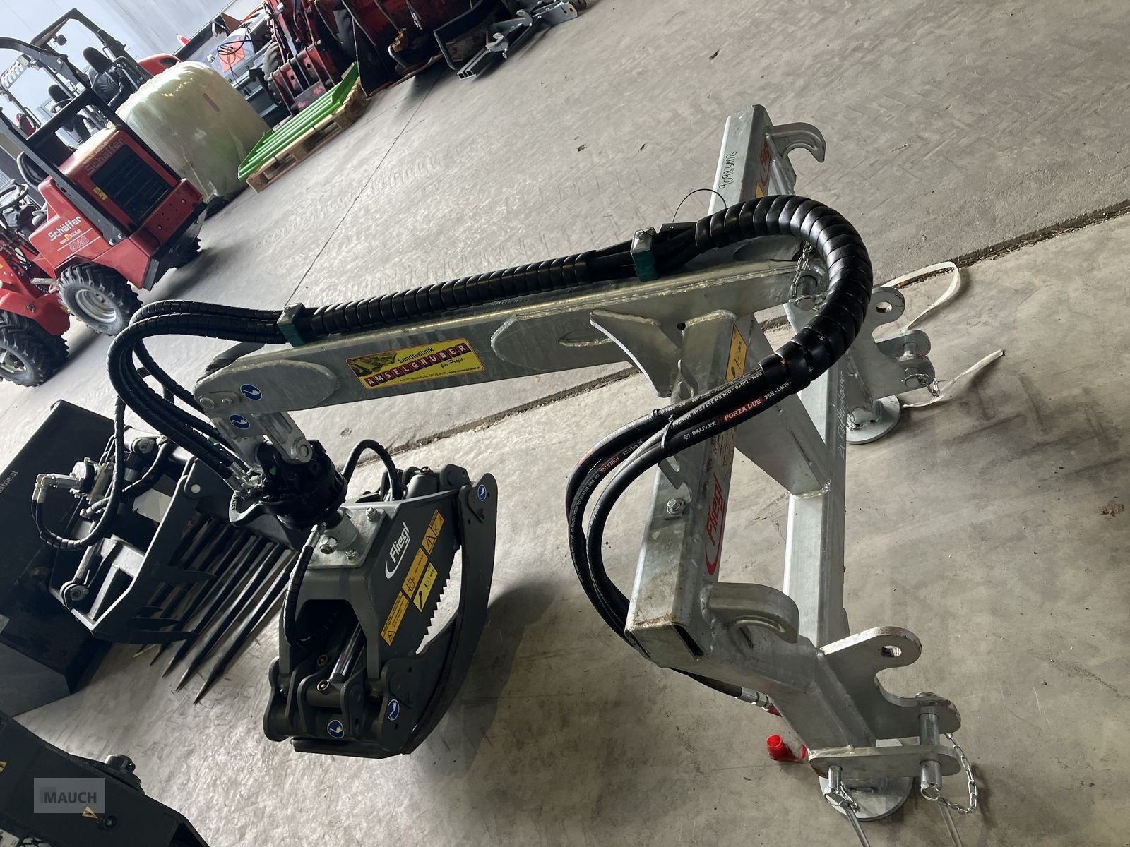 Ladekrane & Rückezange del tipo Fliegl Holzzange, Gebrauchtmaschine en Burgkirchen (Imagen 3)