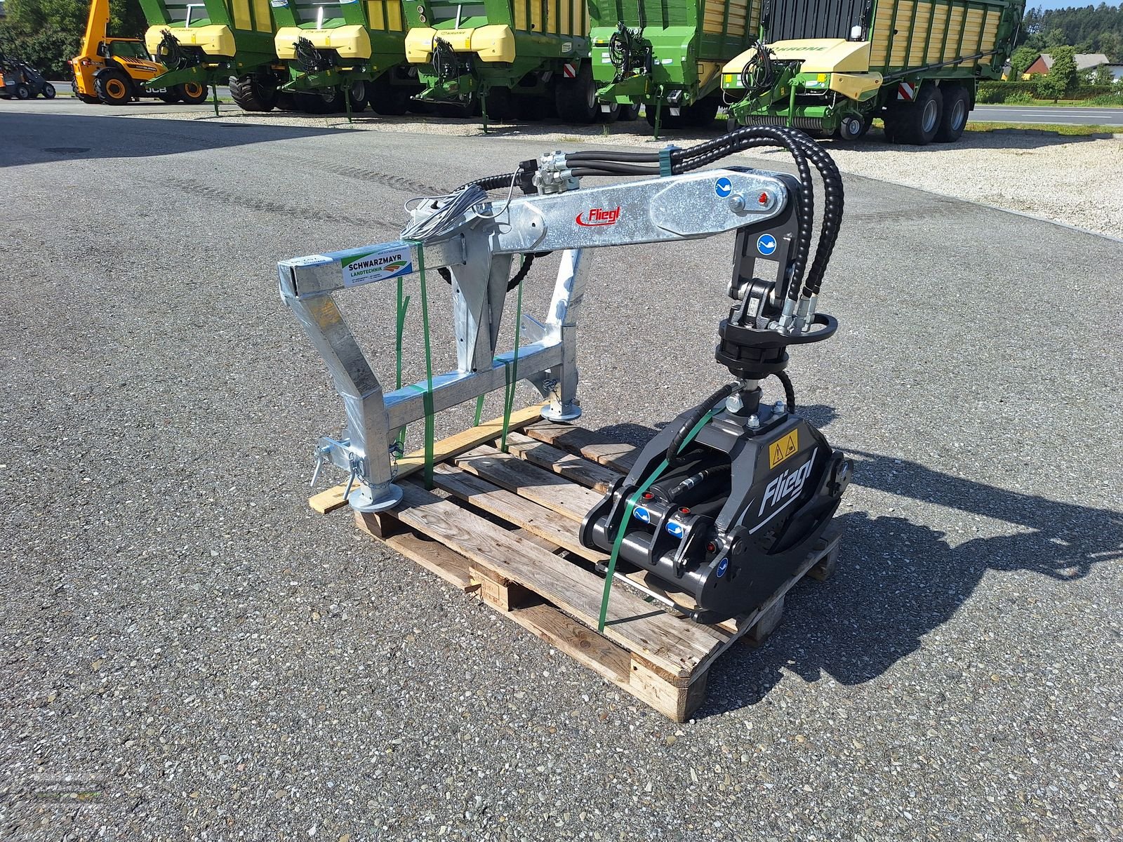 Ladekrane & Rückezange typu Fliegl Rückezange 130 U, Gebrauchtmaschine v Gampern (Obrázek 4)