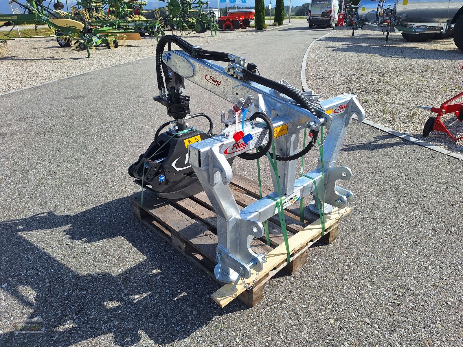 Ladekrane & Rückezange typu Fliegl Rückezange 130 U, Gebrauchtmaschine v Gampern (Obrázek 7)