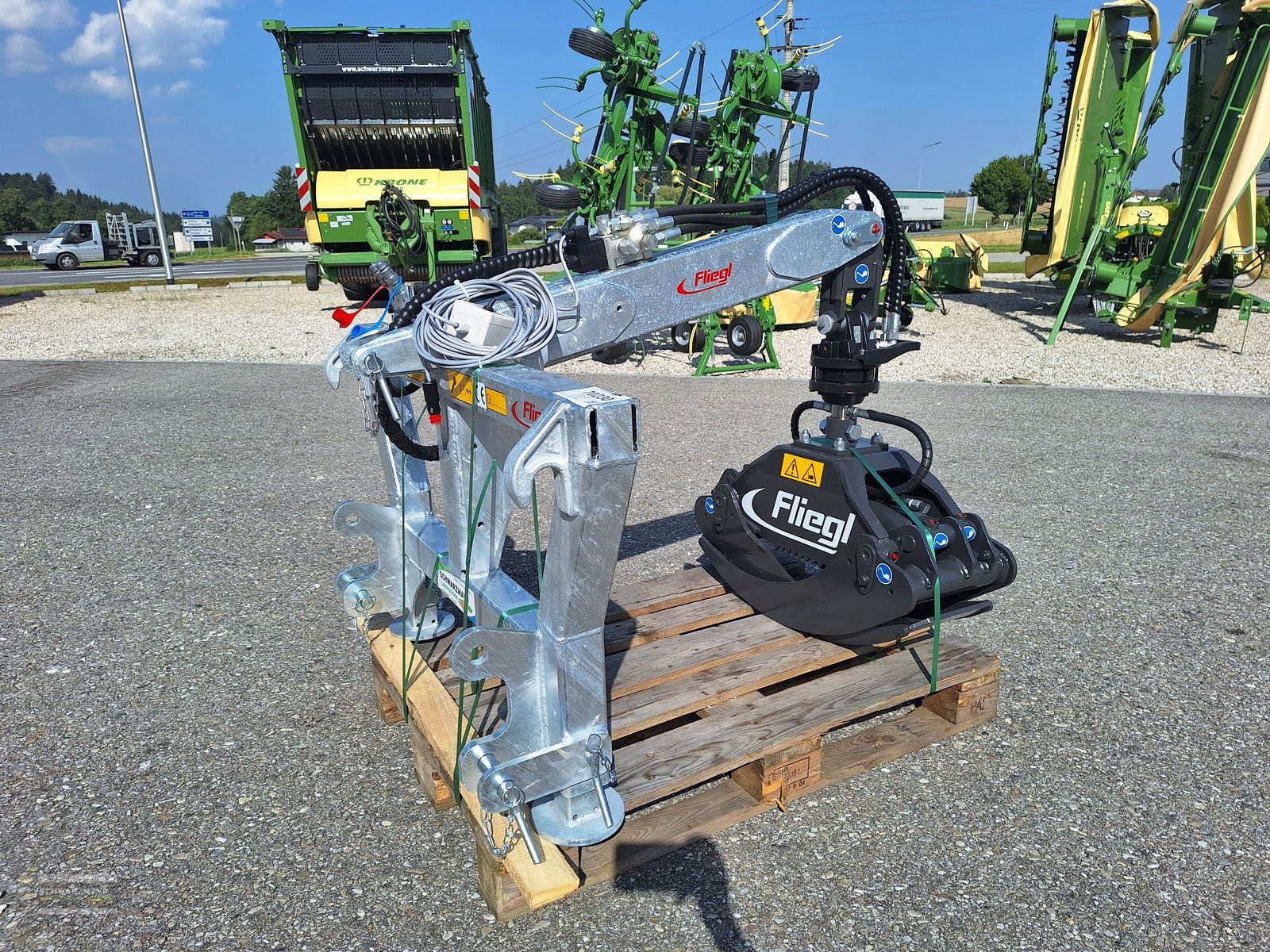 Ladekrane & Rückezange typu Fliegl Rückezange 130 U, Gebrauchtmaschine v Gampern (Obrázek 5)