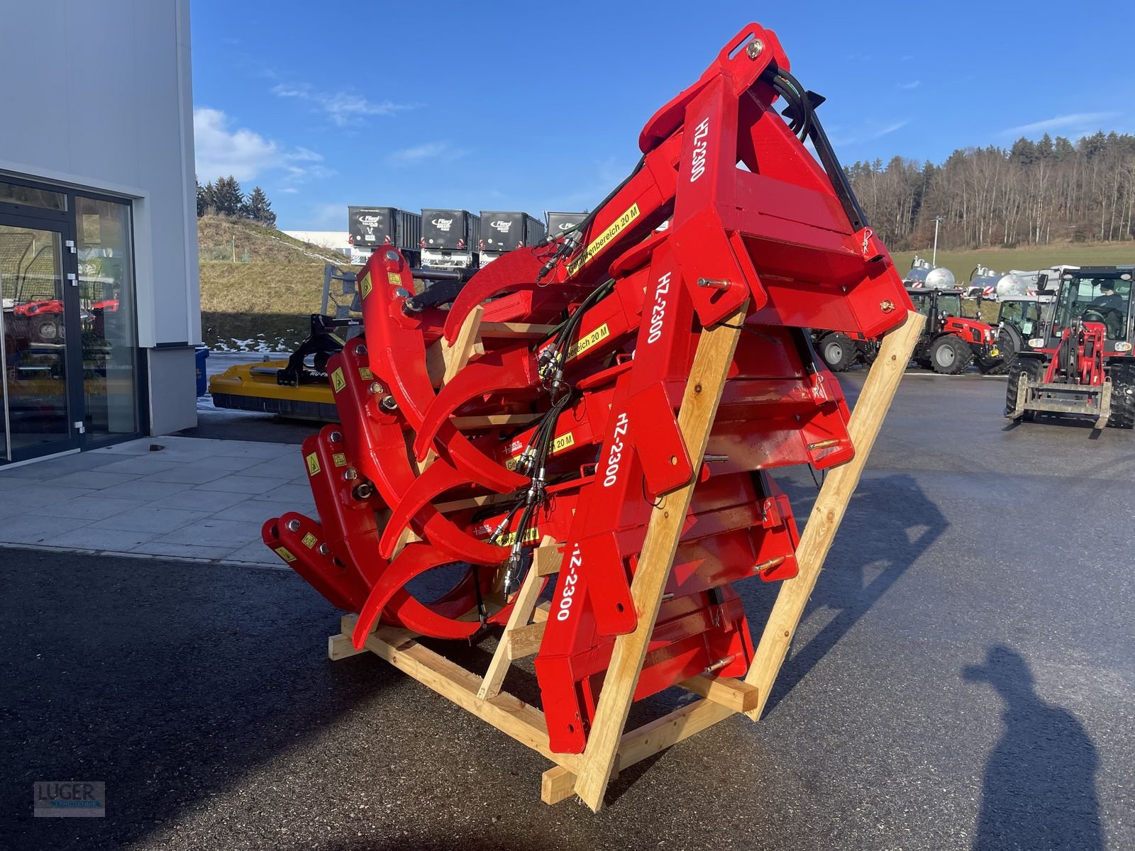 Ladekrane & Rückezange des Typs Fransgard HZ 2300, Neumaschine in Niederkappel (Bild 4)