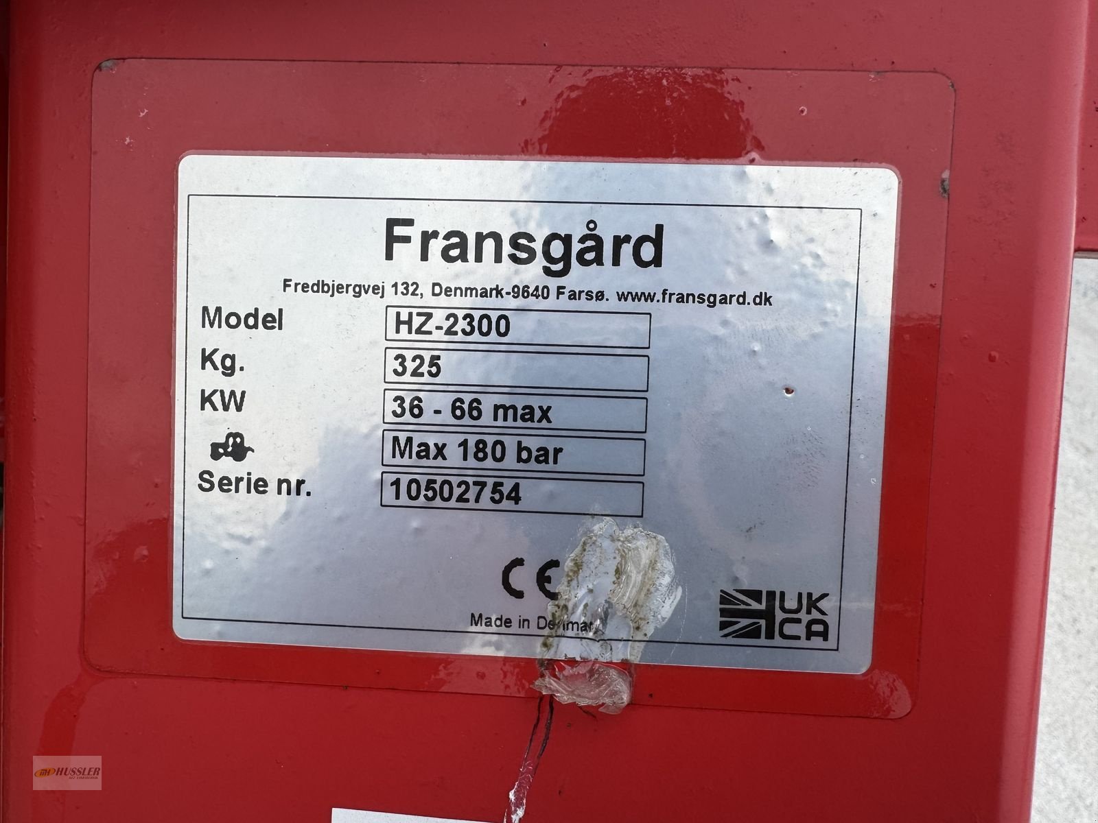 Ladekrane & Rückezange des Typs Fransgard Rückezange HZ 2300, Neumaschine in Söding- Sankt. Johann (Bild 7)