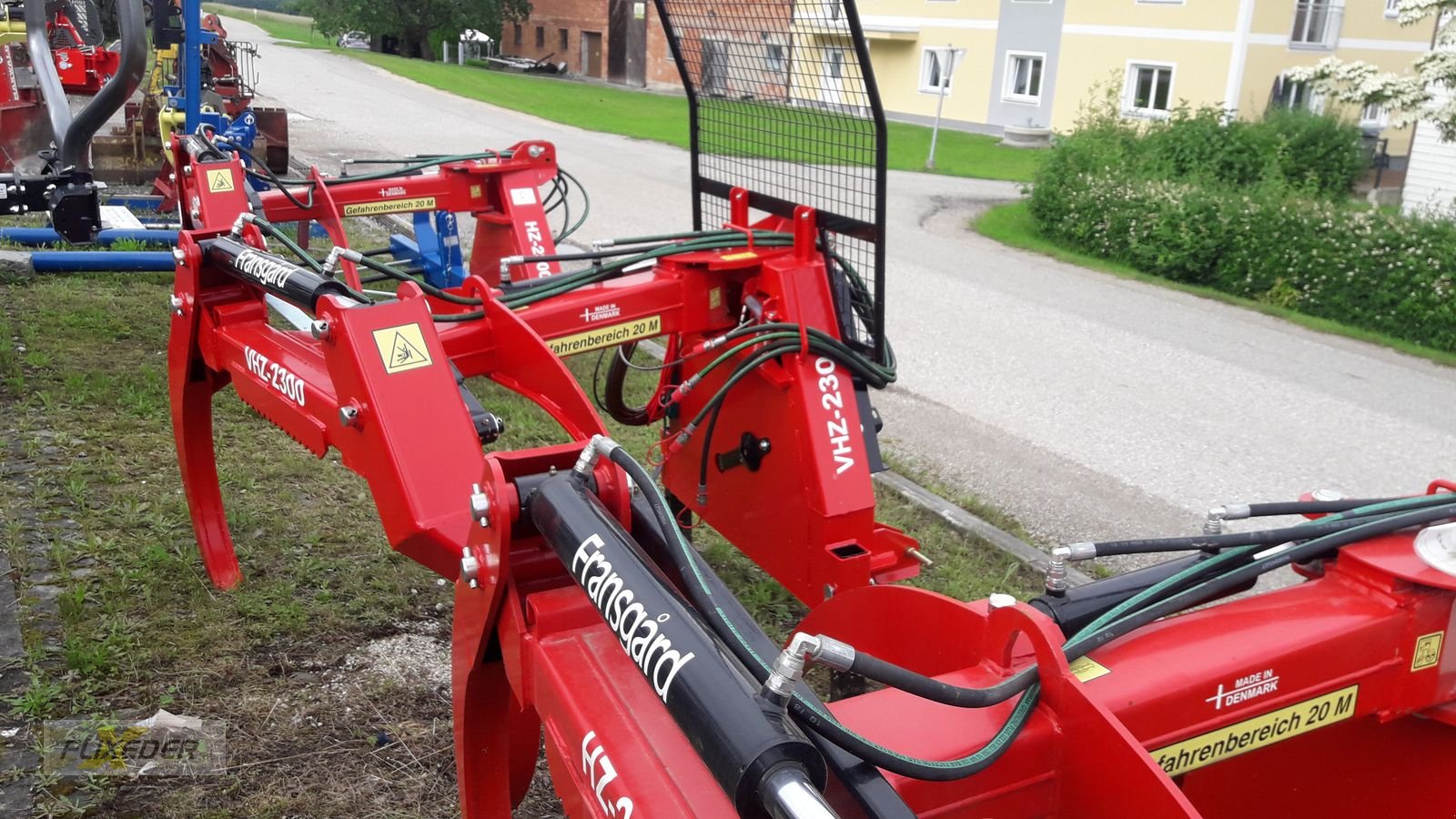 Ladekrane & Rückezange tip Fransgard VHZ 2300 mit mech.Seilwinde, Neumaschine in Pattigham (Poză 5)