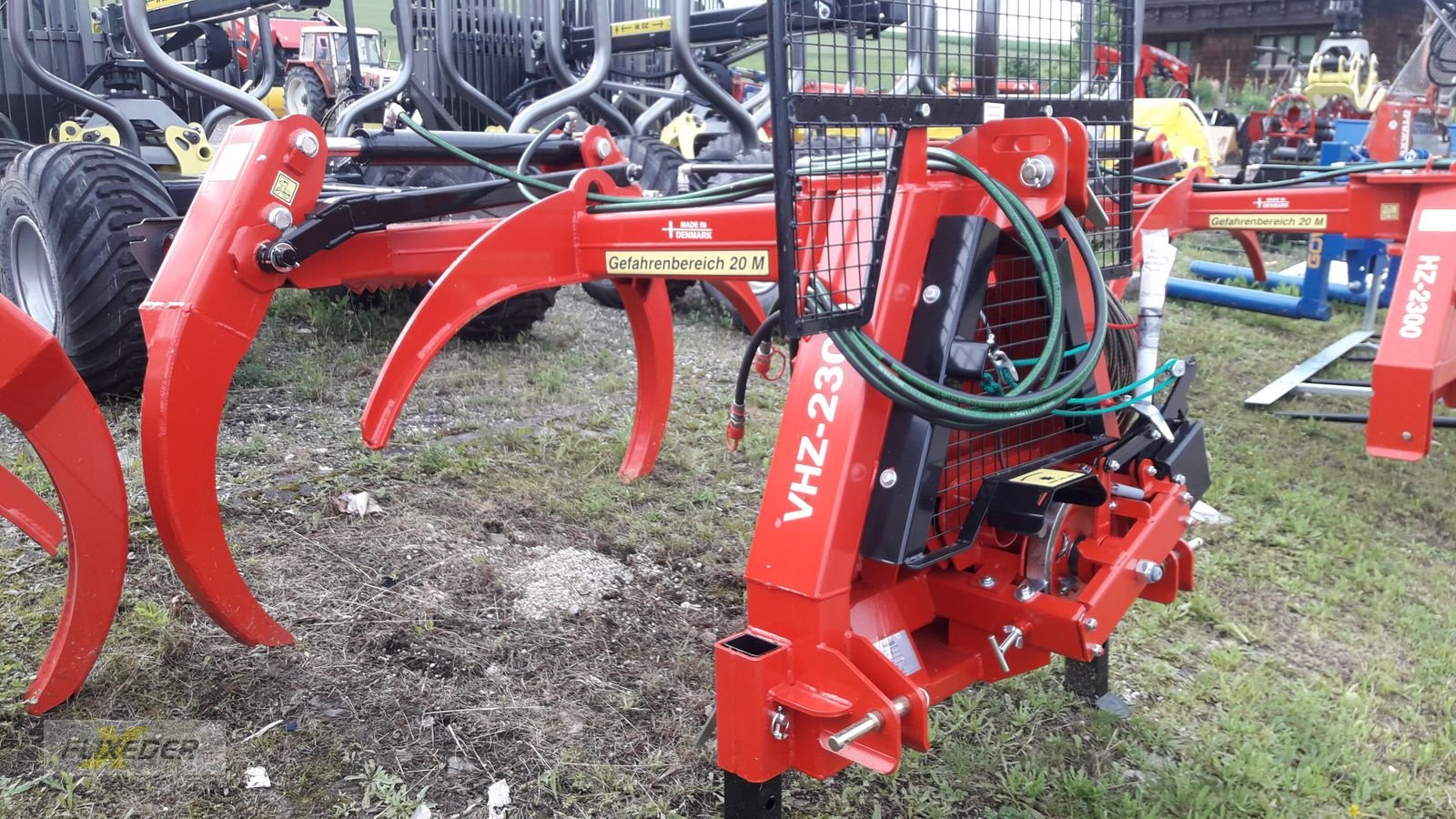 Ladekrane & Rückezange tip Fransgard VHZ 2300 mit mech.Seilwinde, Neumaschine in Pattigham (Poză 1)