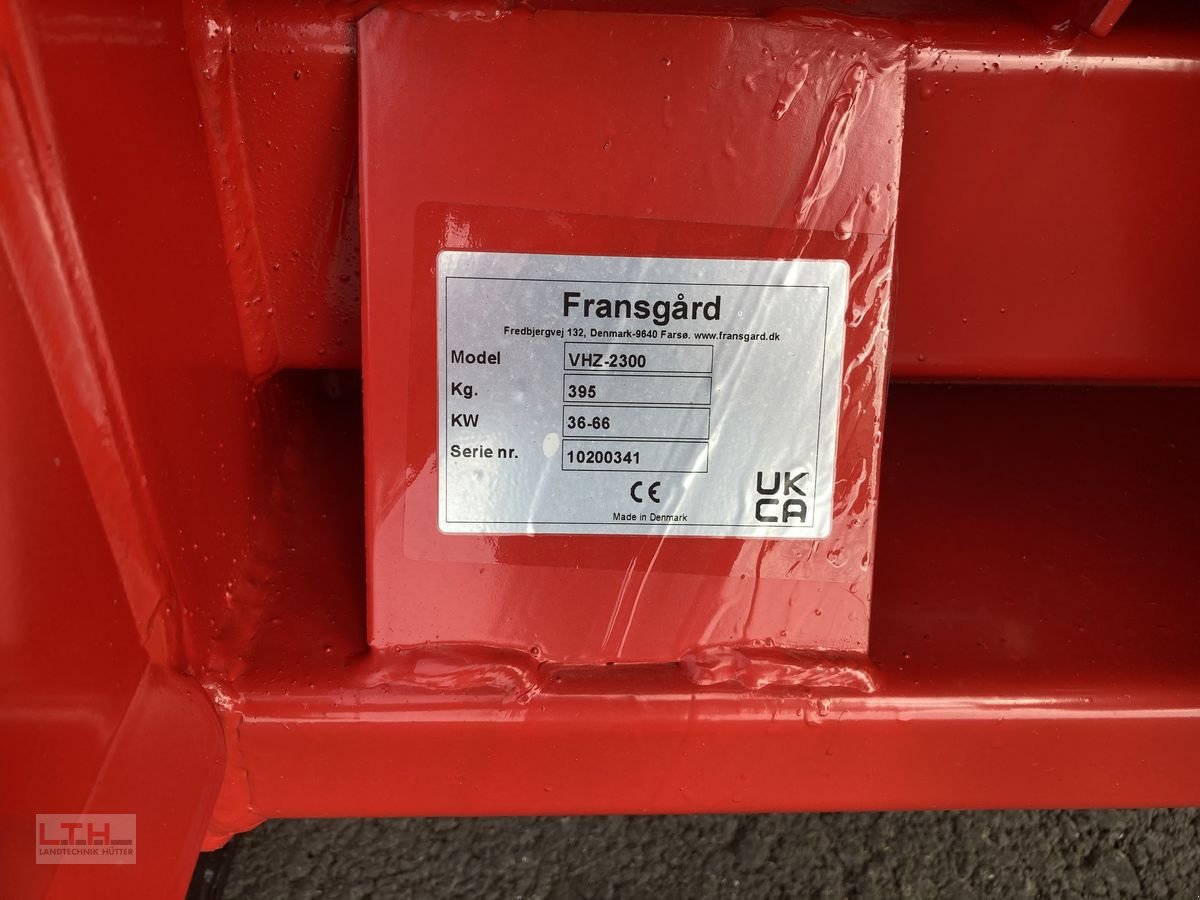 Ladekrane & Rückezange des Typs Fransgard VHZ 2300, Neumaschine in Gnas (Bild 3)