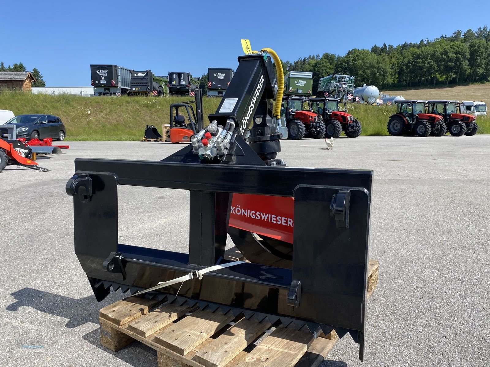 Ladekrane & Rückezange typu Königswieser Verladezange, Neumaschine v Niederkappel (Obrázek 3)