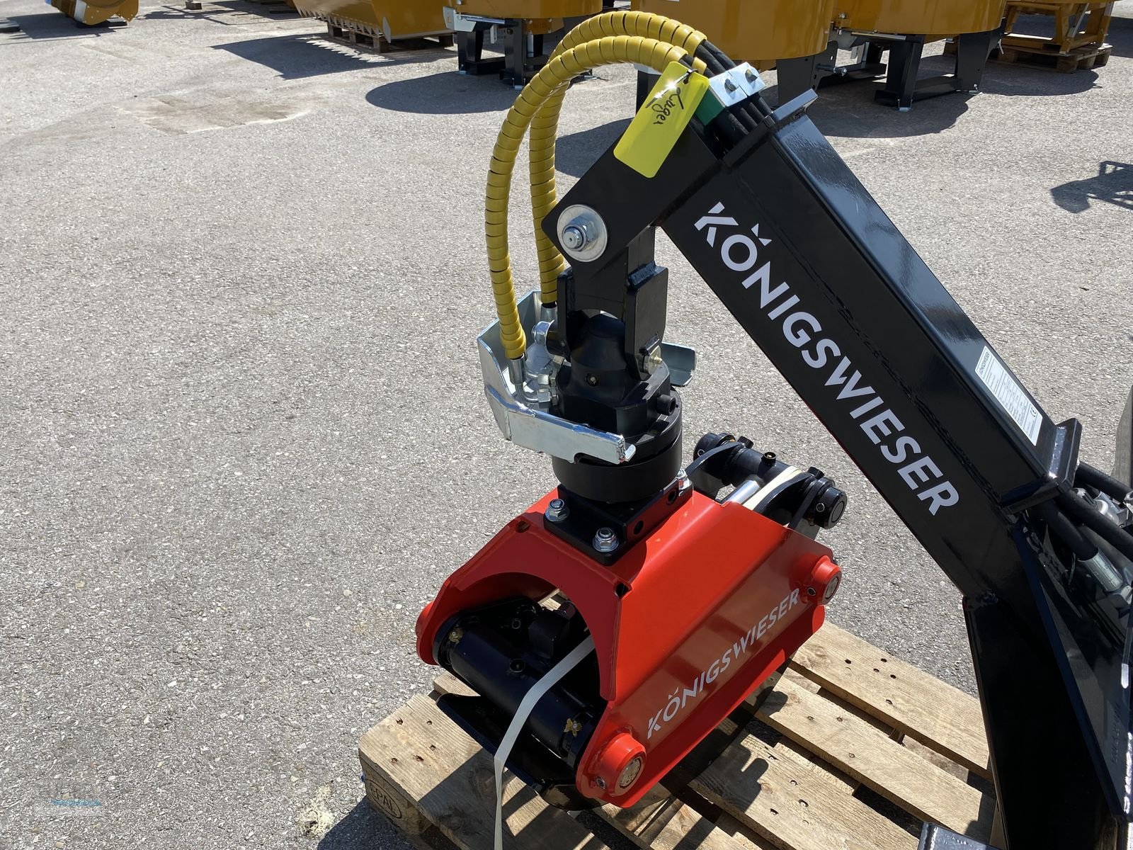 Ladekrane & Rückezange typu Königswieser Verladezange, Neumaschine v Niederkappel (Obrázek 4)