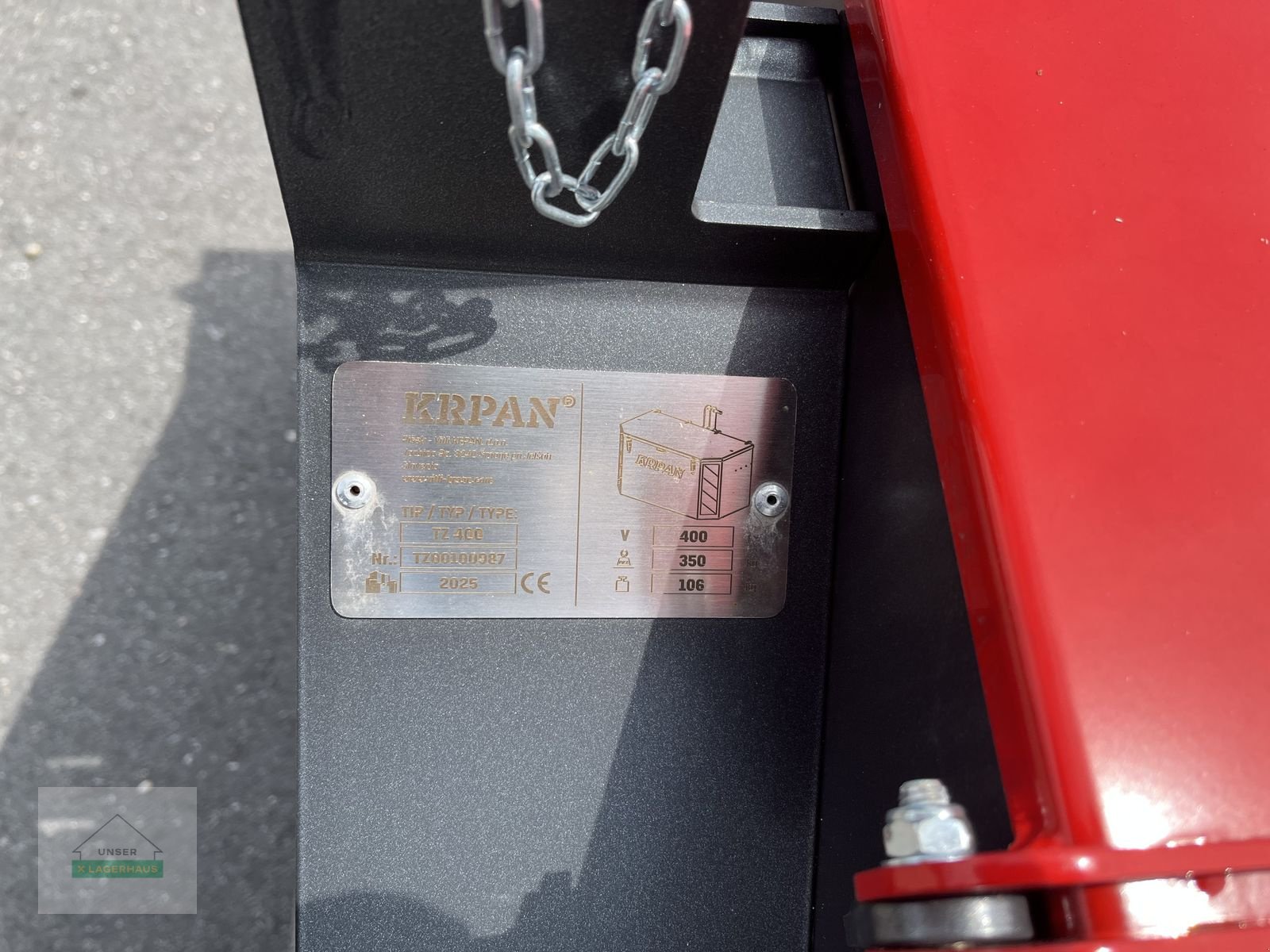 Ladekrane & Rückezange of the type Krpan TZ 400, Neumaschine in Wartberg (Picture 5)