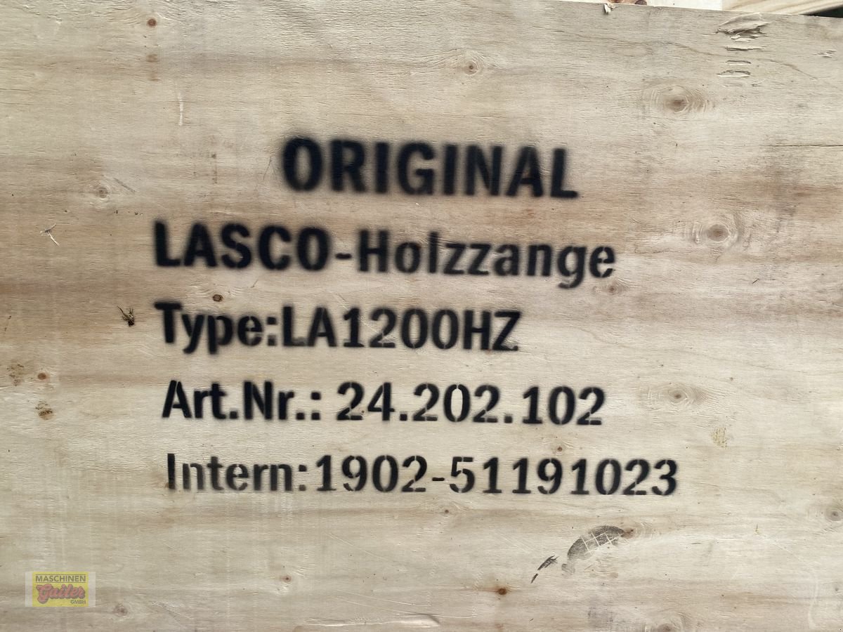 Ladekrane & Rückezange of the type Lasco Holzzange LA 1200HZ mit Entlosrotator 4,5to, Neumaschine in Kötschach (Picture 19)