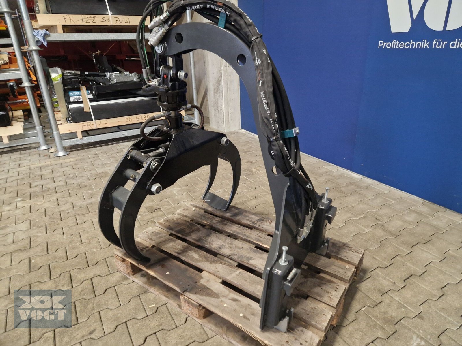 Ladekrane & Rückezange del tipo MDB RZ 1000 Rückezange /Greifer für Forstraupe /Mulchraupe /Funkraupe, Gebrauchtmaschine In Schmallenberg (Immagine 7)