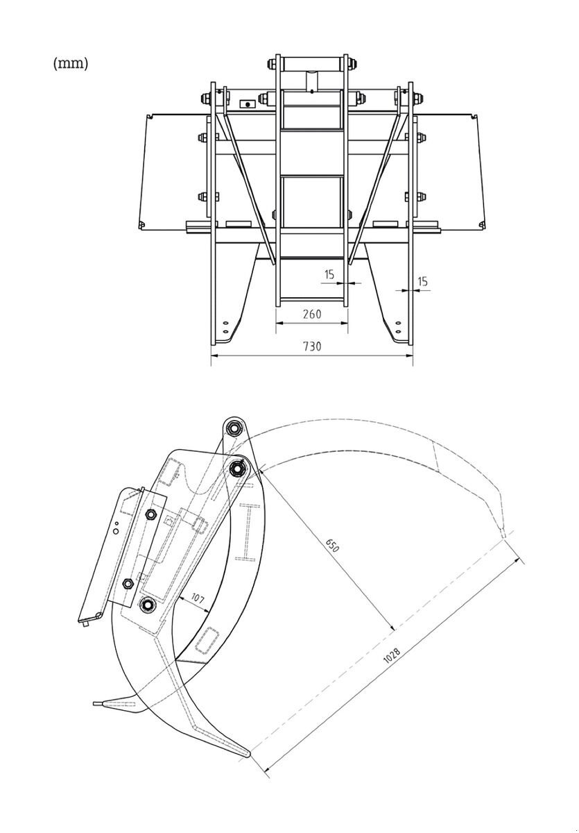 Ladekrane & Rückezange of the type Multiforest Polterzange, Neumaschine in Zwettl (Picture 9)