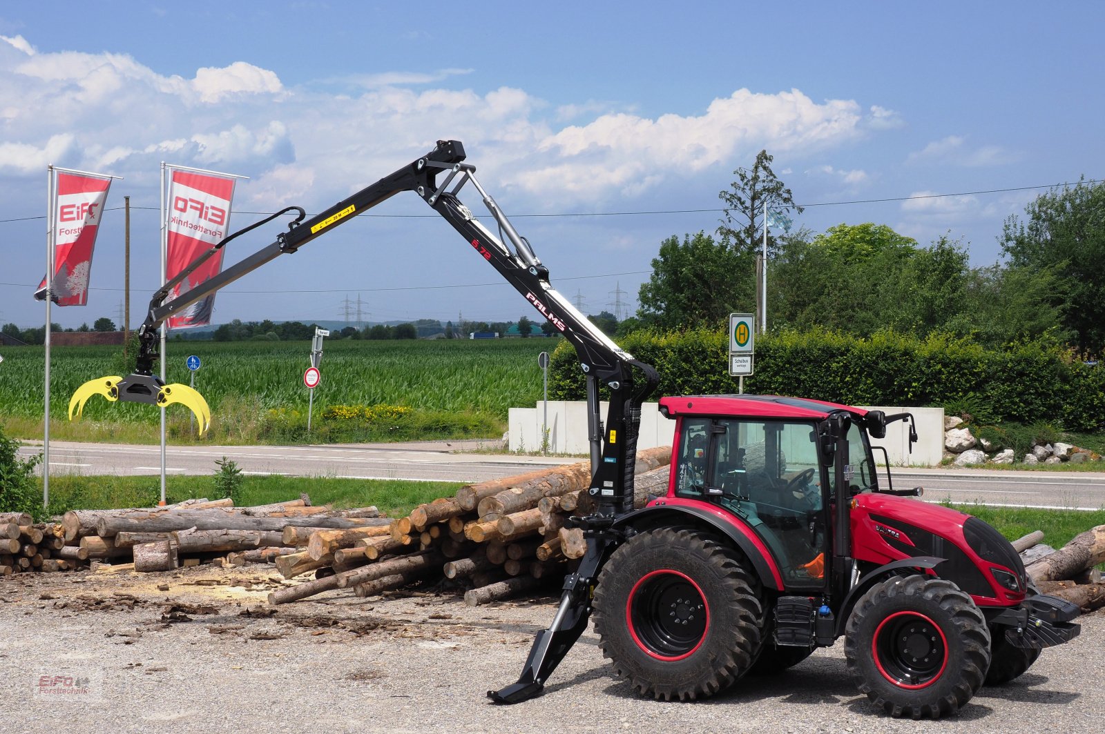 Ladekrane & Rückezange des Typs Palms 5.72, Neumaschine in Bad Grönenbach (Bild 1)