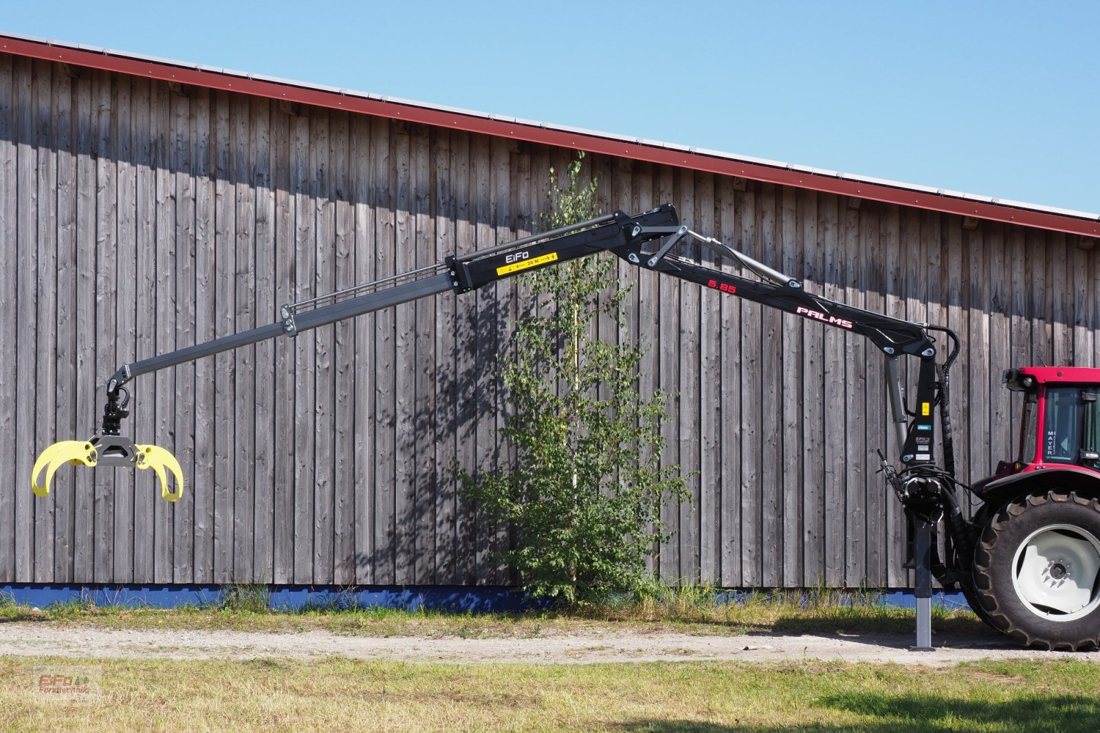 Ladekrane & Rückezange van het type Palms FK 5.85, Neumaschine in Bad Grönenbach (Foto 1)