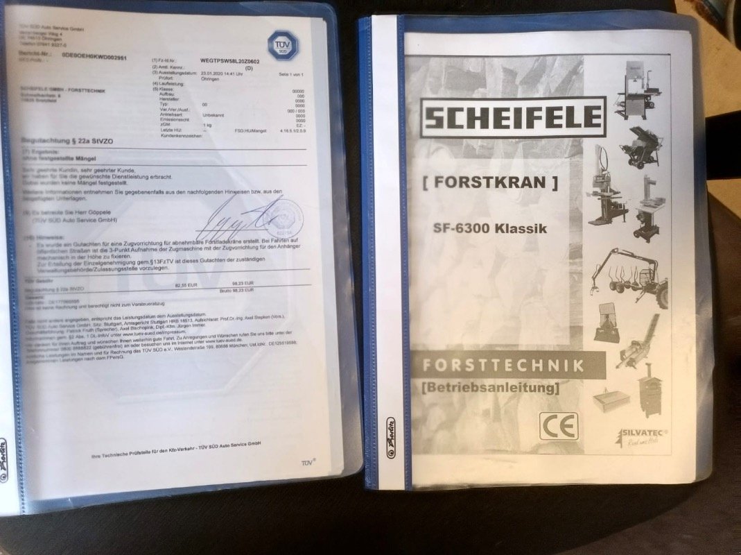 Ladekrane & Rückezange of the type Scheifele SIM SF 6300, Gebrauchtmaschine in Liebenwalde (Picture 17)