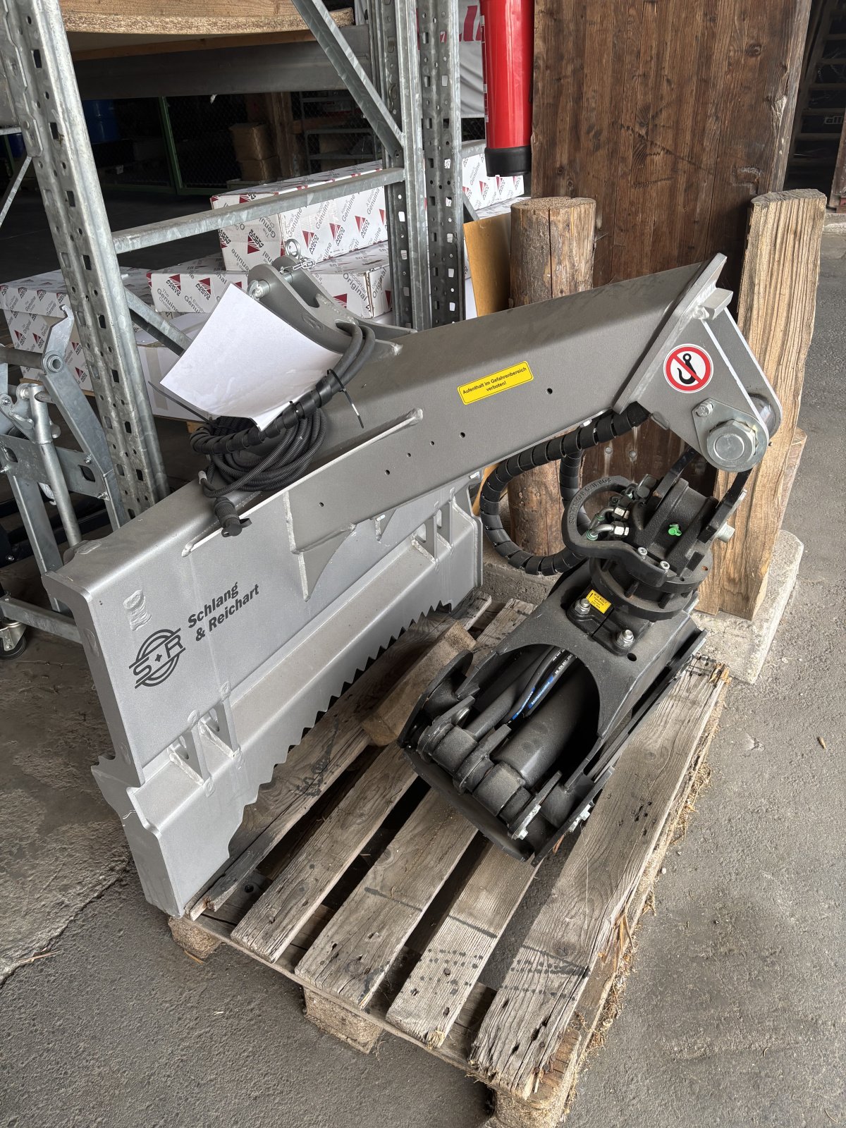 Ladekrane & Rückezange typu Schlang & Reichart RZ 230, Neumaschine v Donaueschingen (Obrázek 1)