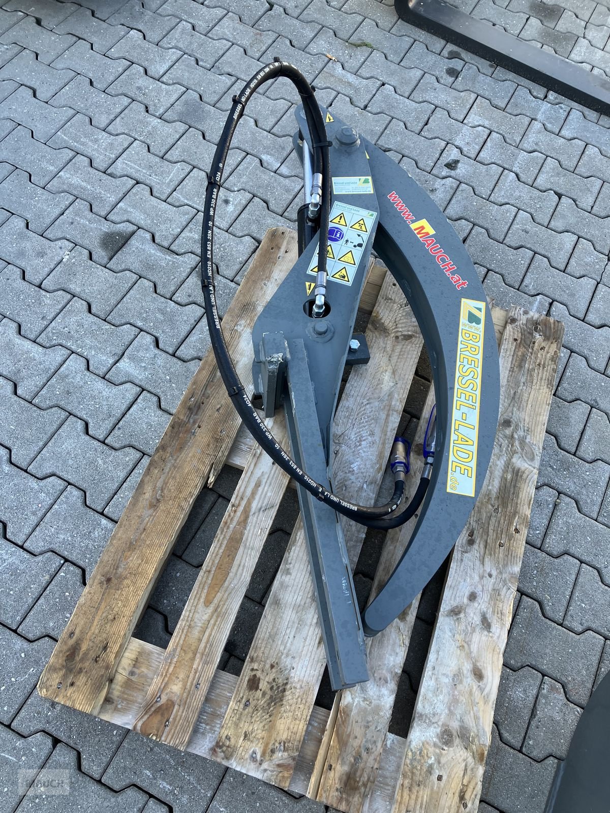 Ladekrane & Rückezange des Typs Sonstige Bressel & Lade Niederhalter, Gebrauchtmaschine in Burgkirchen (Bild 3)