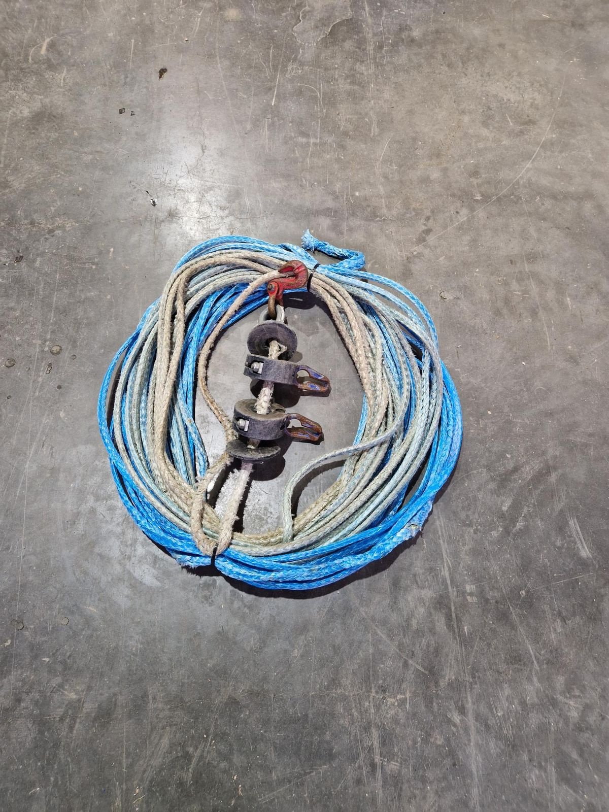 Ladekrane & Rückezange типа Sonstige GRUBE Kunststoffseil 14mm, Gebrauchtmaschine в Grünbach (Фотография 3)